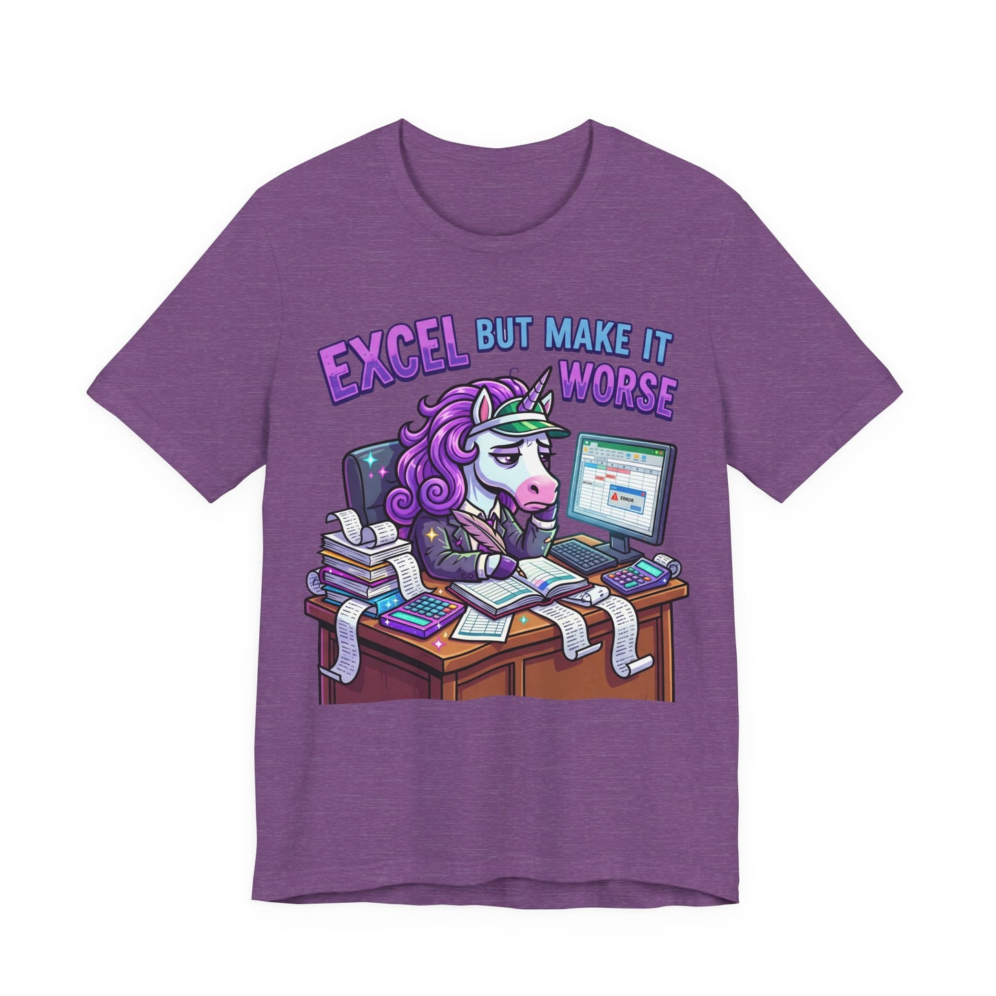 Excel But Make It Worse Funny Burnout Shirt | Khai Studio
