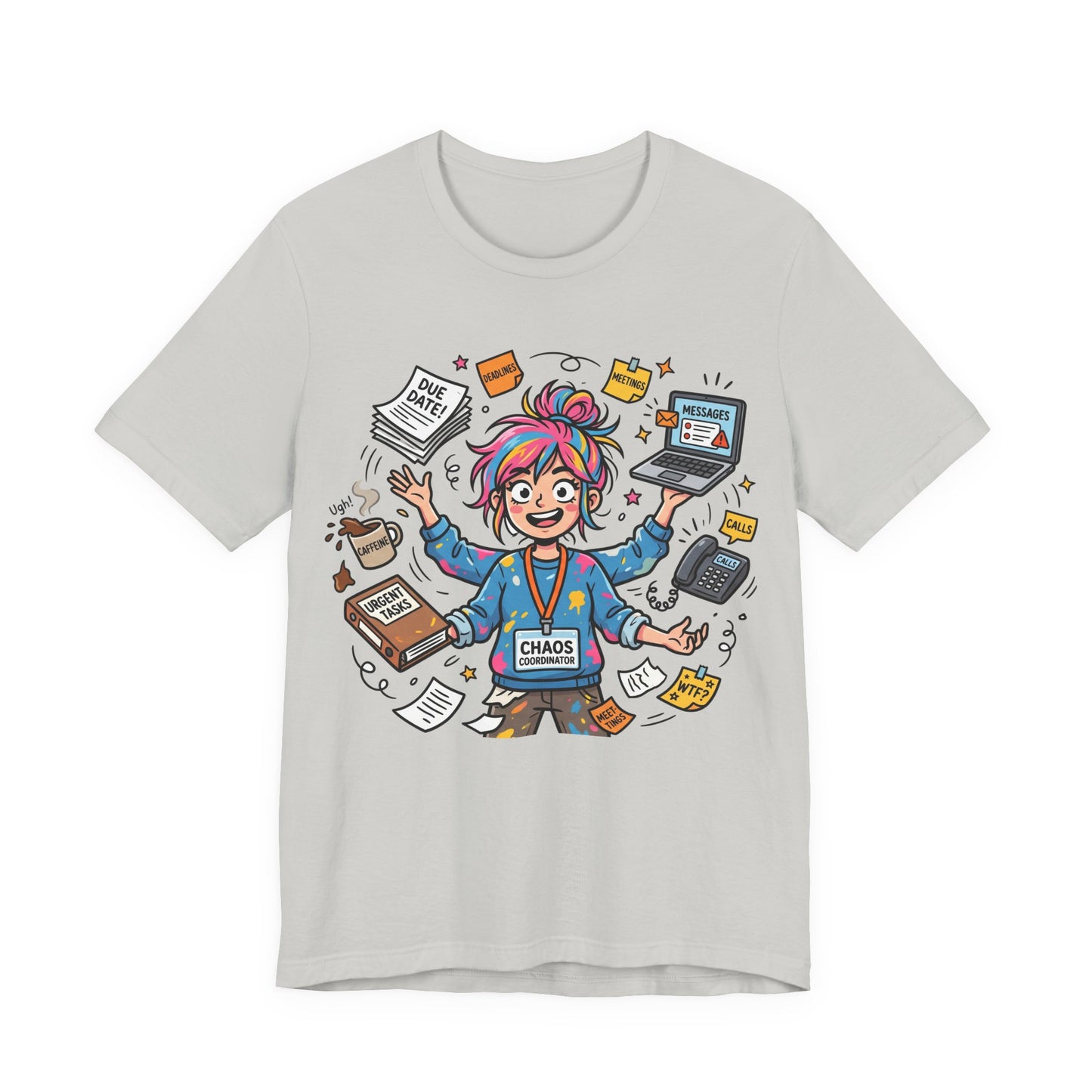 Chaos Coordinator (Feral Edition) Funny Burnout Shirt | Khai Studio