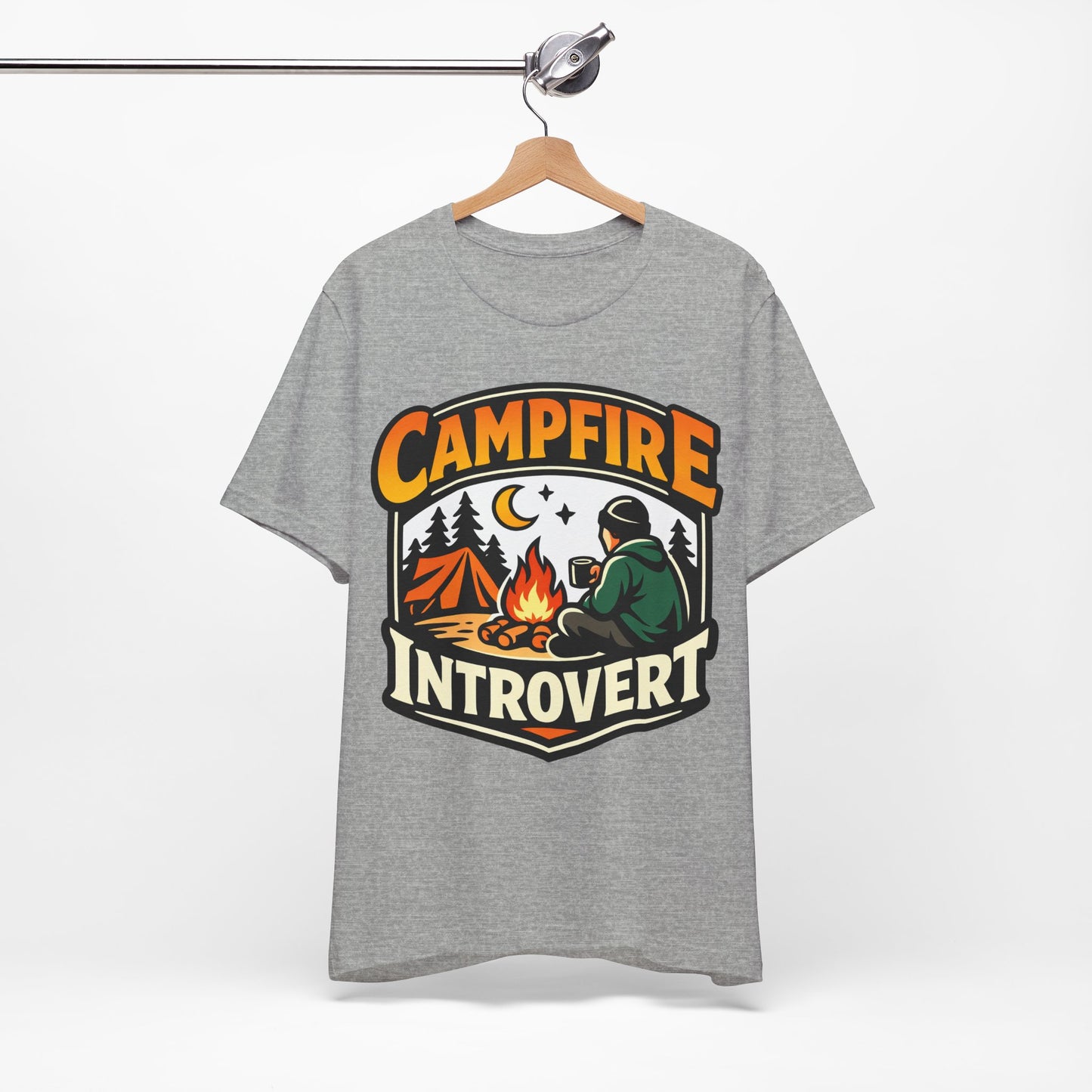 Campfire Introvert Funny Introvert Shirt | Khai Studio