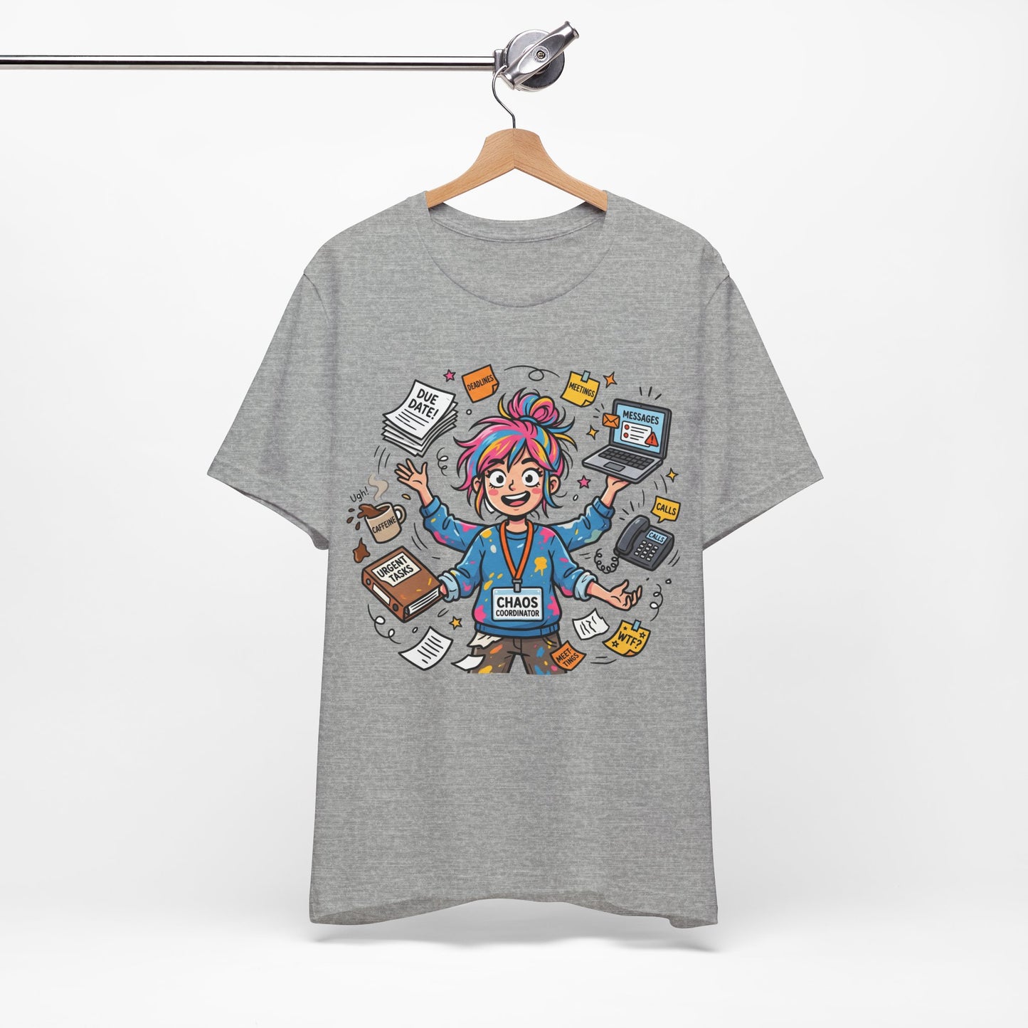 Chaos Coordinator (Feral Edition) Funny Burnout Shirt | Khai Studio