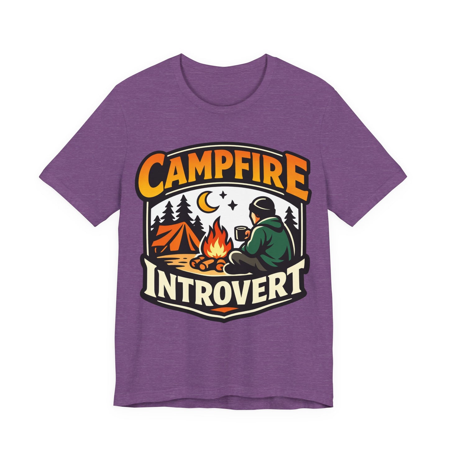 Campfire Introvert Funny Introvert Shirt | Khai Studio