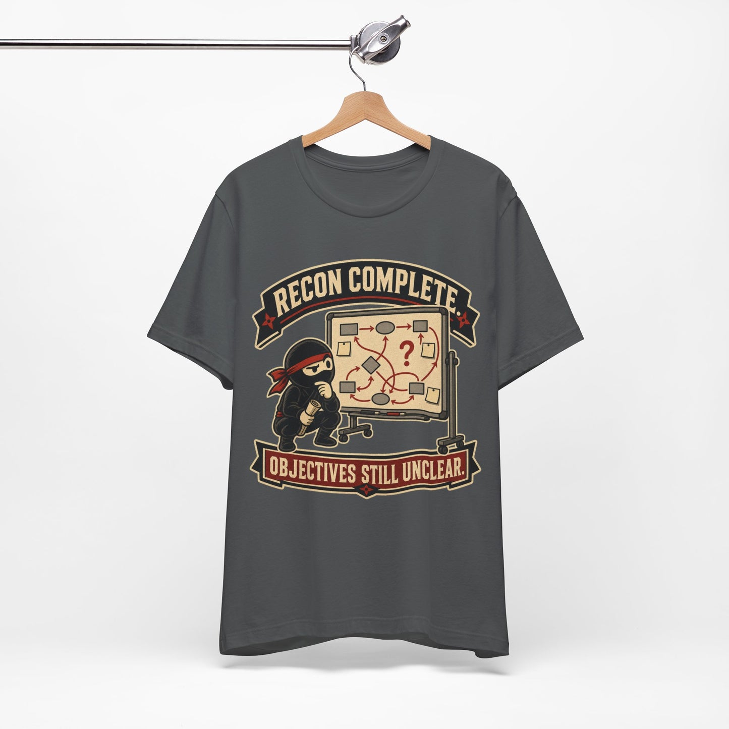 Recon Complete Objectives Still Unclear Funny Ninja Office Shirt | Khai Studio