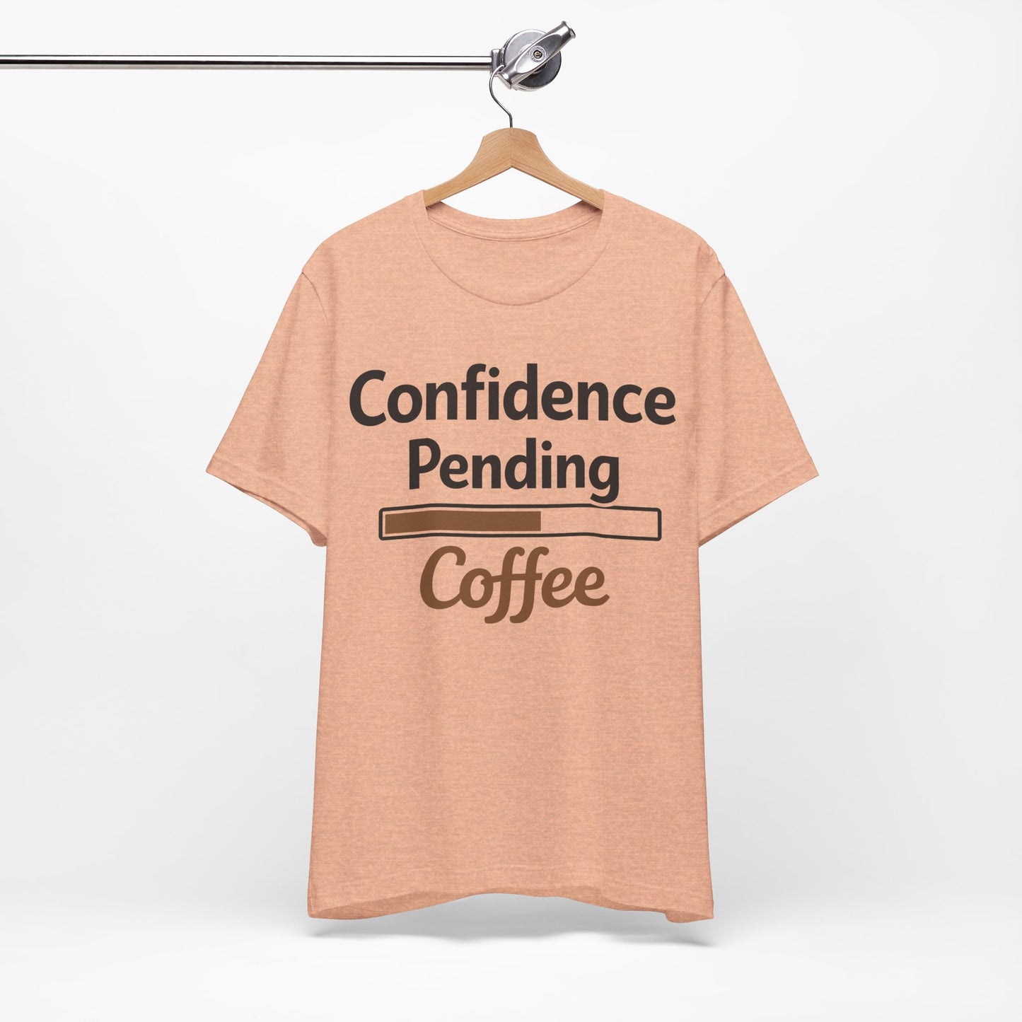 Confidence Pending Coffee Funny Burnout Shirt | Khai Studio