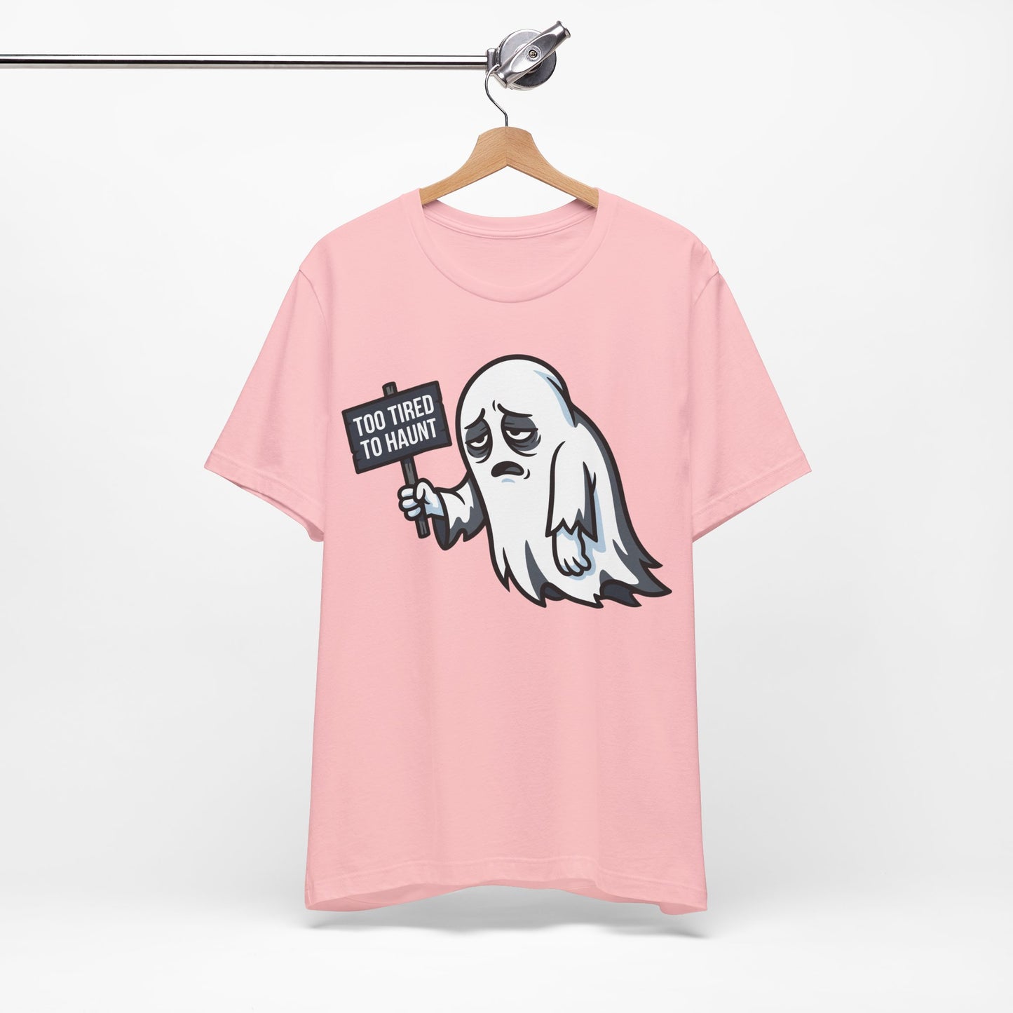 Too Tired to Haunt Funny Burnout Shirt | Khai Studio