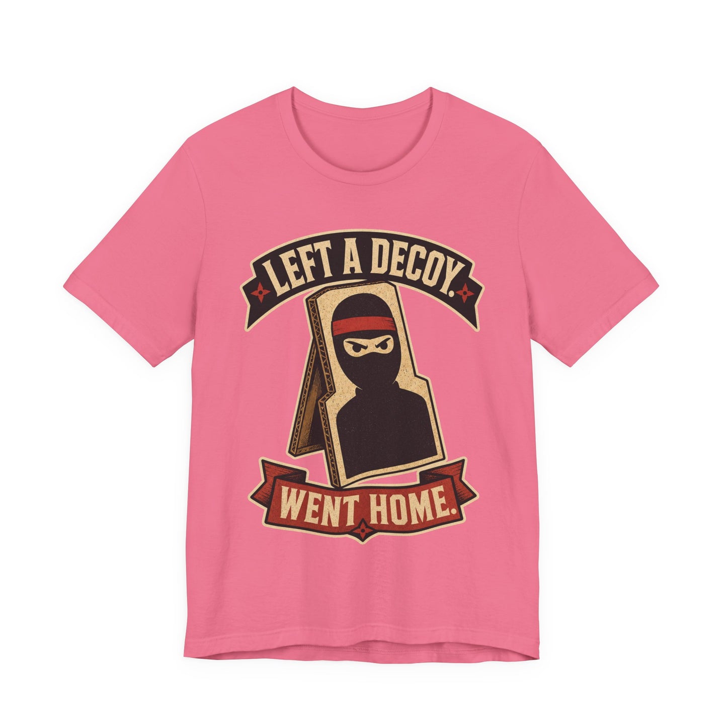 Left a Decoy Went Home Funny Ninja Office Shirt | Khai Studio