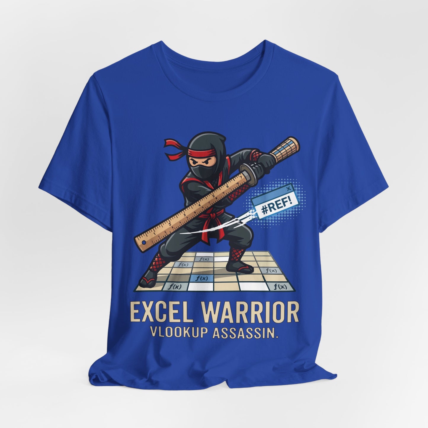 Excel Warrior VLOOKUP Assassin Funny Ninja Office Shirt | Khai Studio