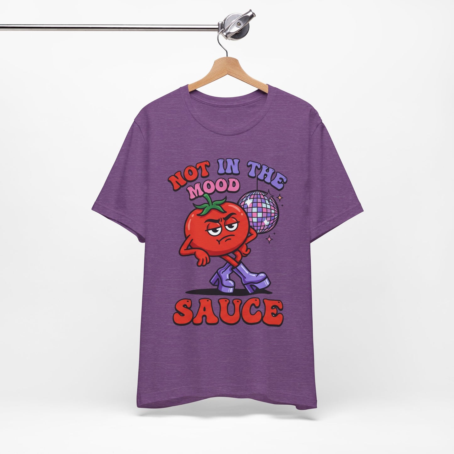 Not in the Mood Sauce Funny Burnout Shirt | Khai Studio
