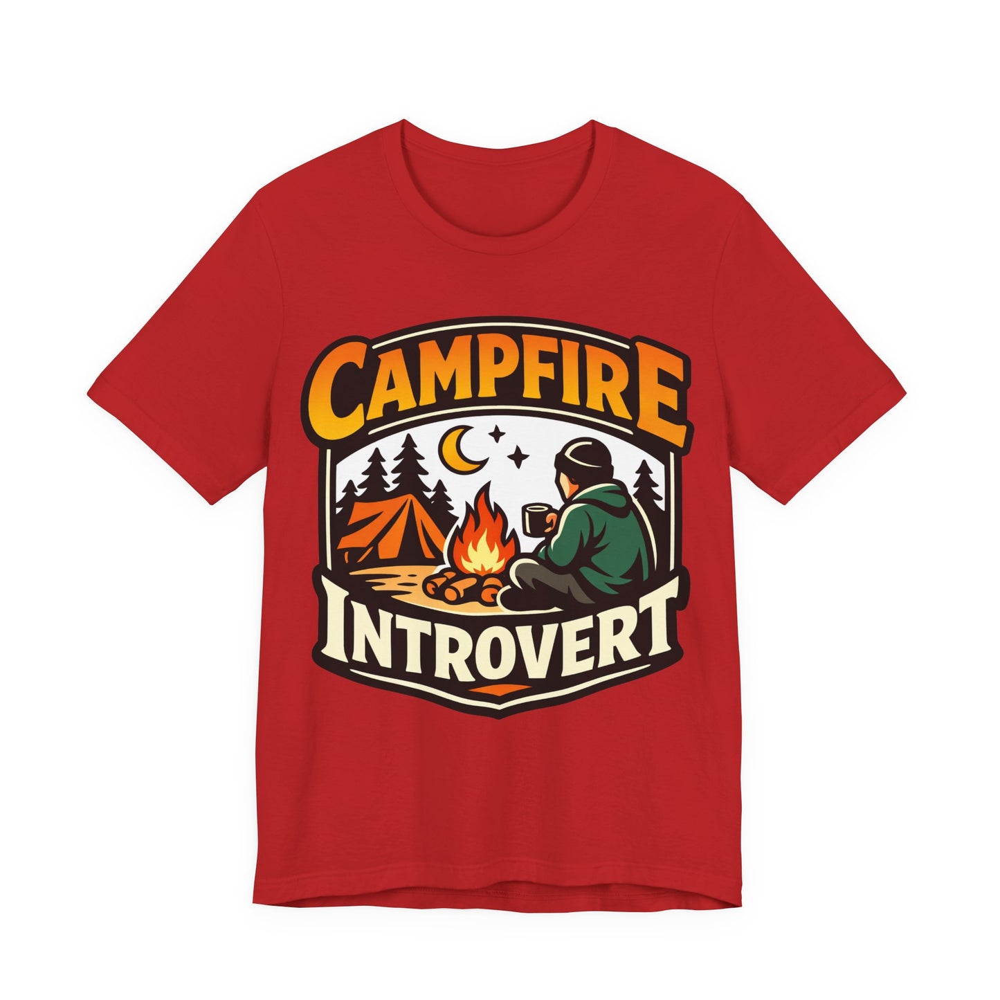 Campfire Introvert Funny Introvert Shirt | Khai Studio