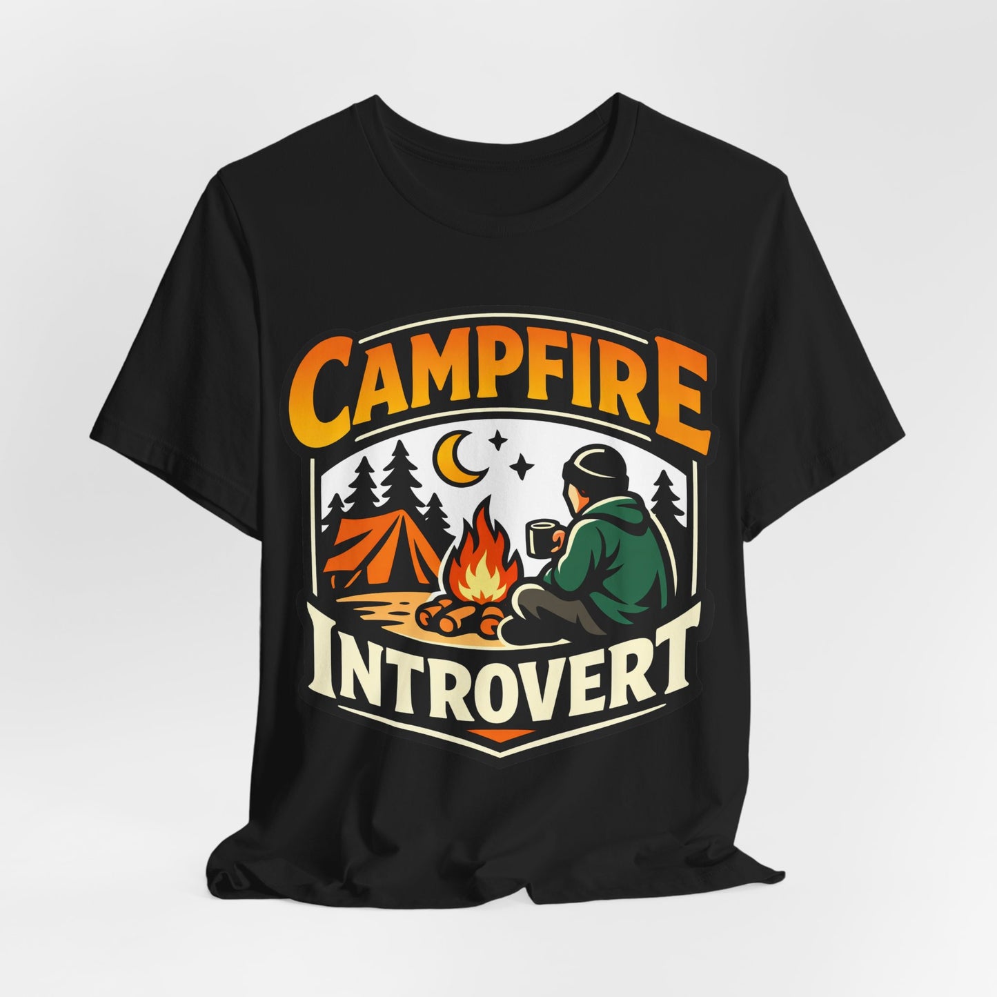 Campfire Introvert Funny Introvert Shirt | Khai Studio