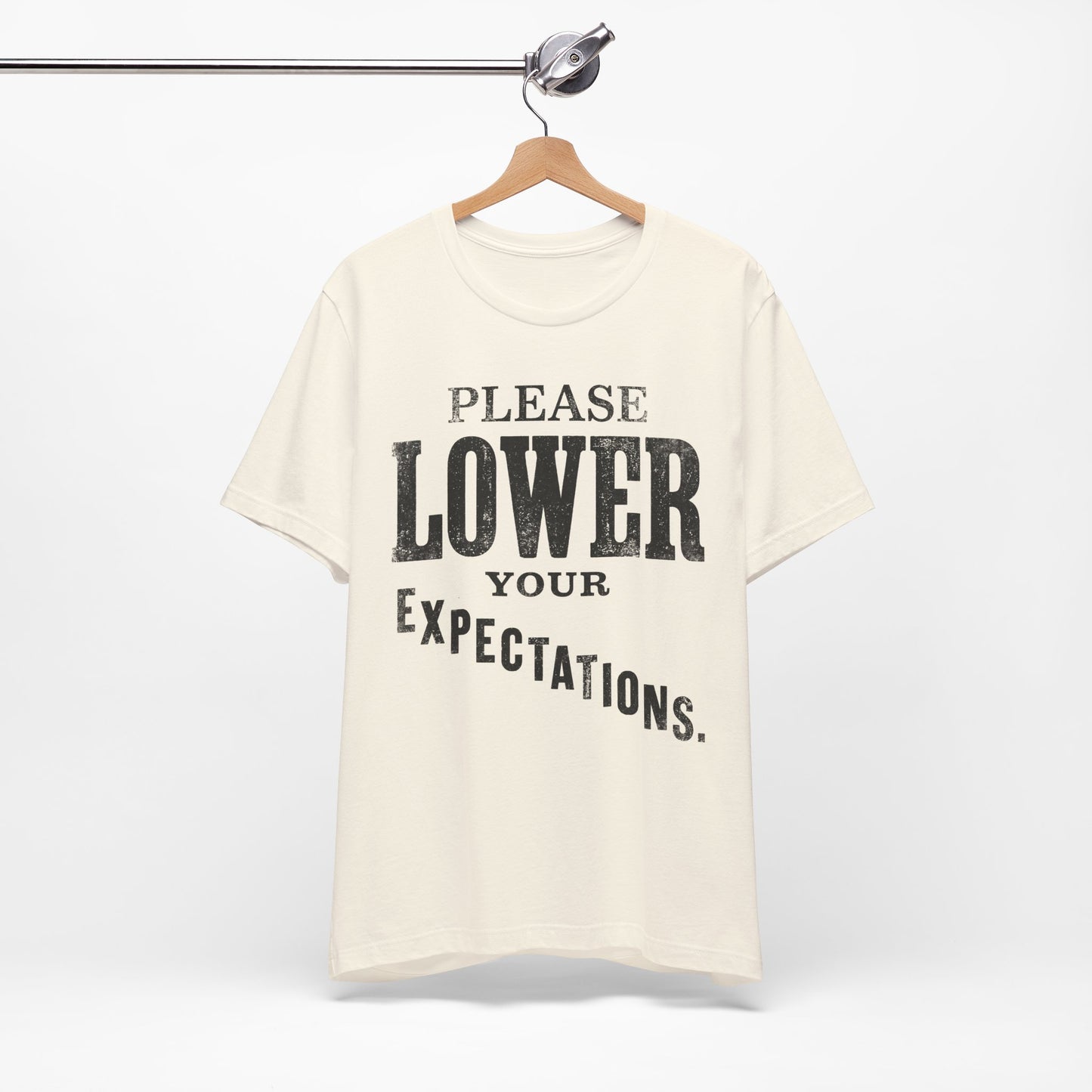 Please Lower Your Expectations Funny Shirt | Khai Studio