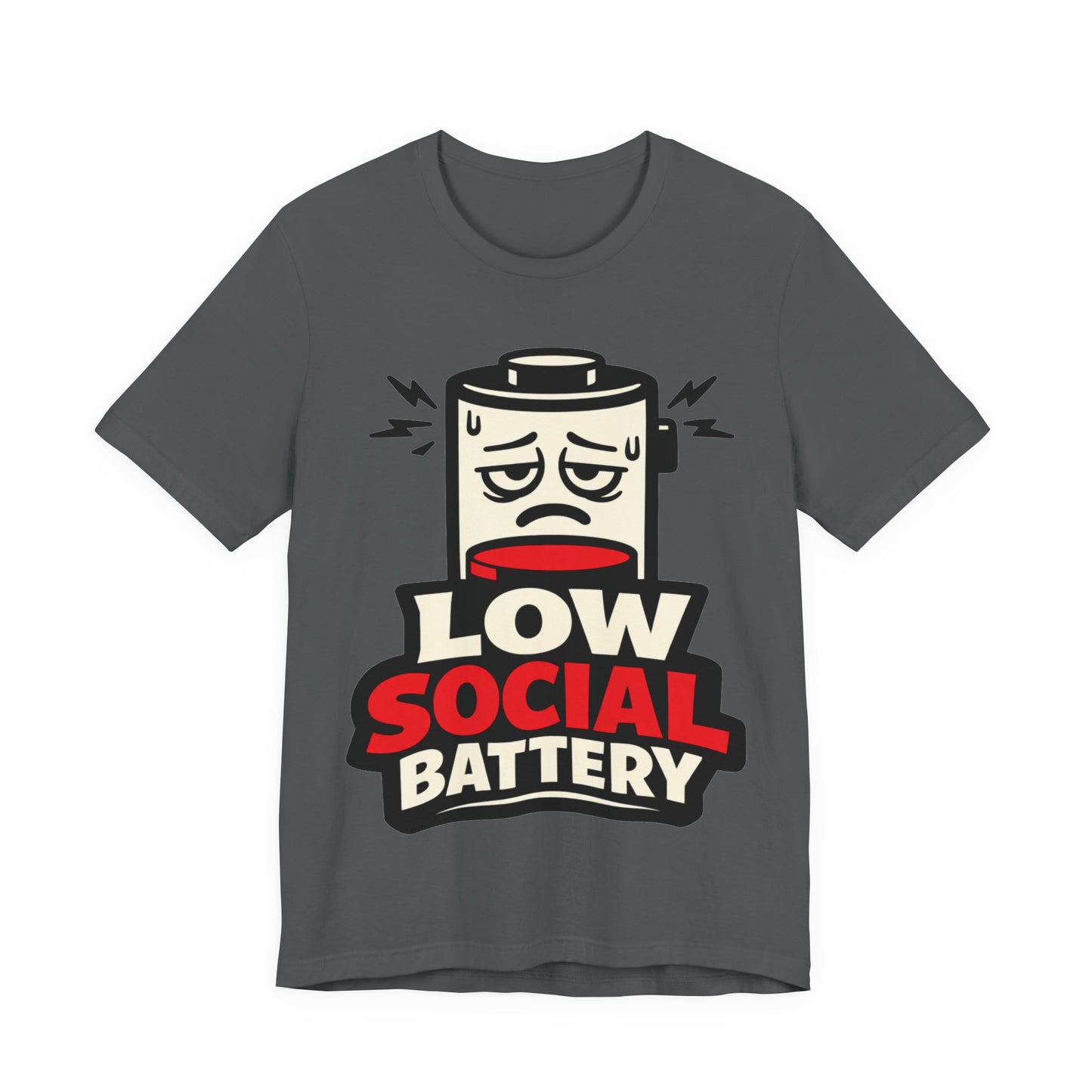 Low Social Battery Funny Introvert Shirt | Khai Studio