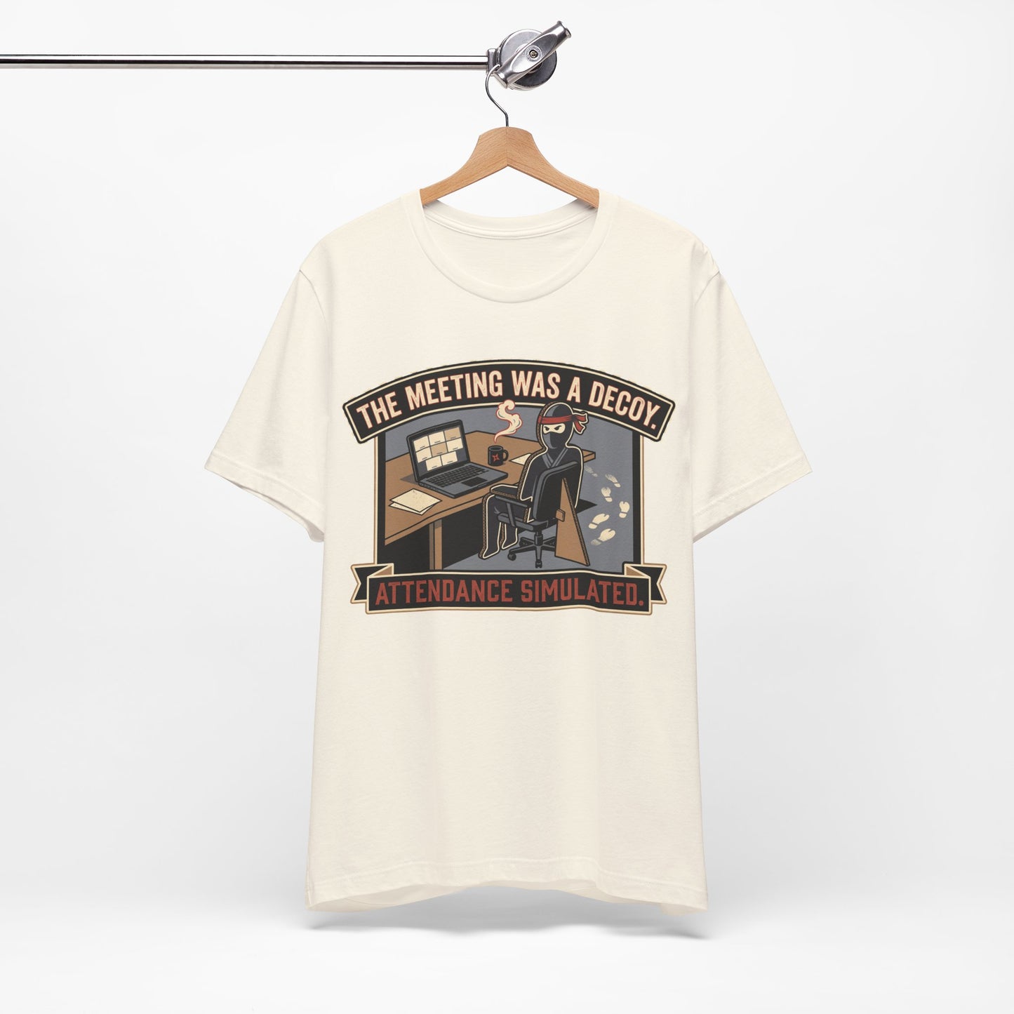 The Meeting Was a Decoy Funny Ninja Office Shirt | Khai Studio