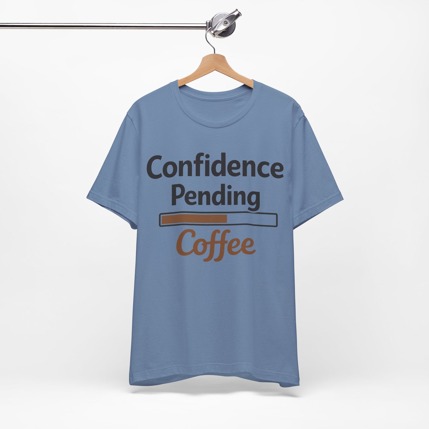 Confidence Pending Coffee Funny Burnout Shirt | Khai Studio