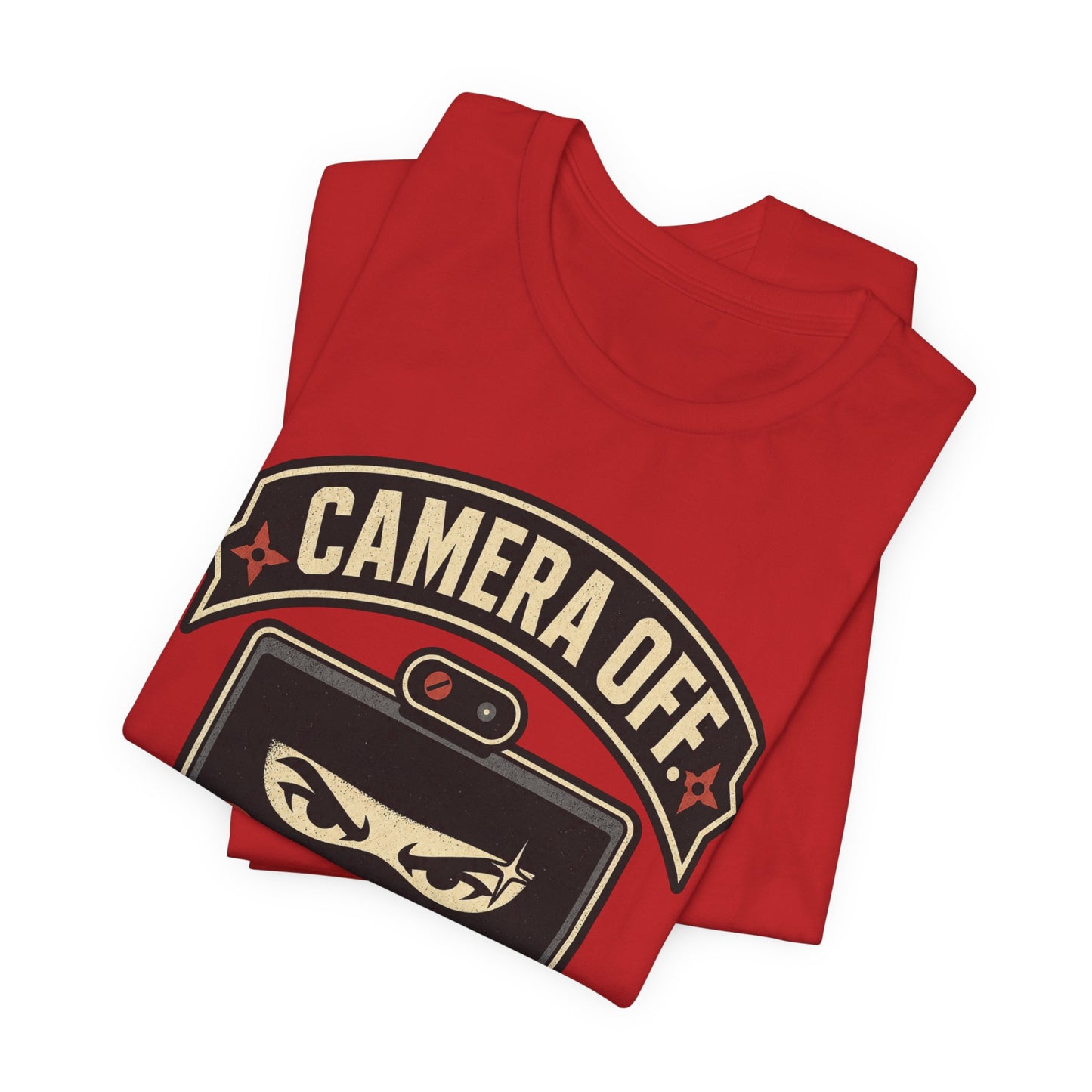 Camera Off Mission On Funny Ninja Office Shirt | Khai Studio