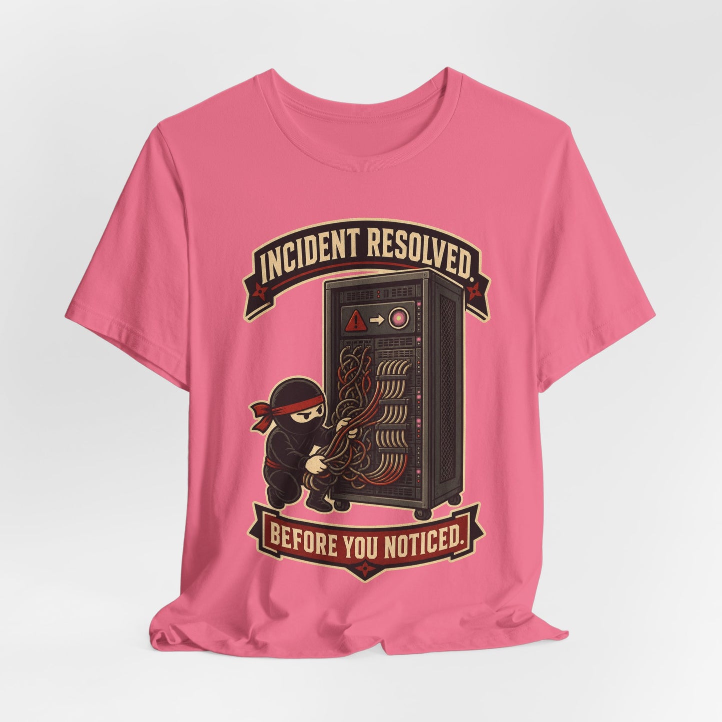 Incident Resolved Before You Noticed Funny Ninja Office Shirt | Khai Studio