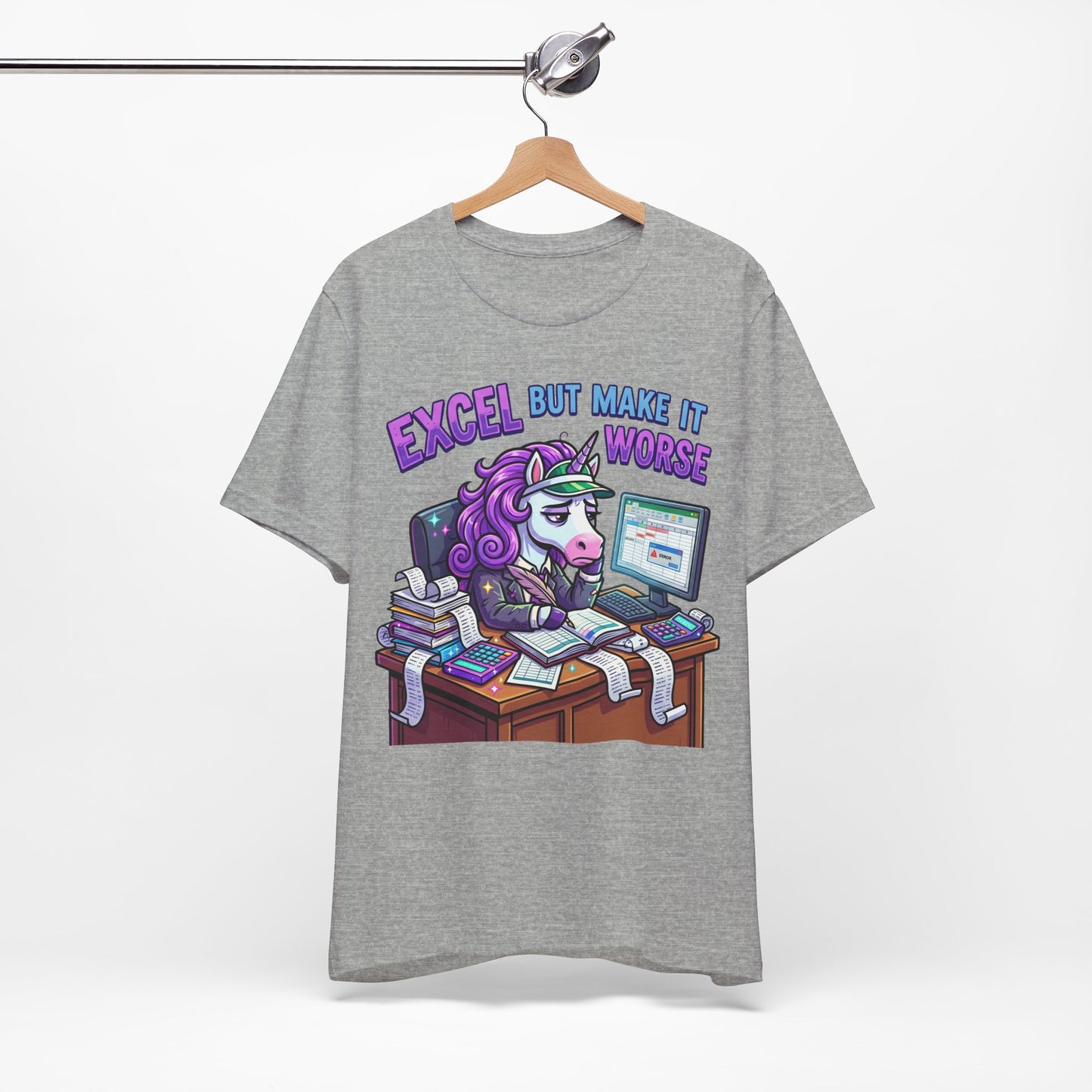 Excel But Make It Worse Funny Burnout Shirt | Khai Studio