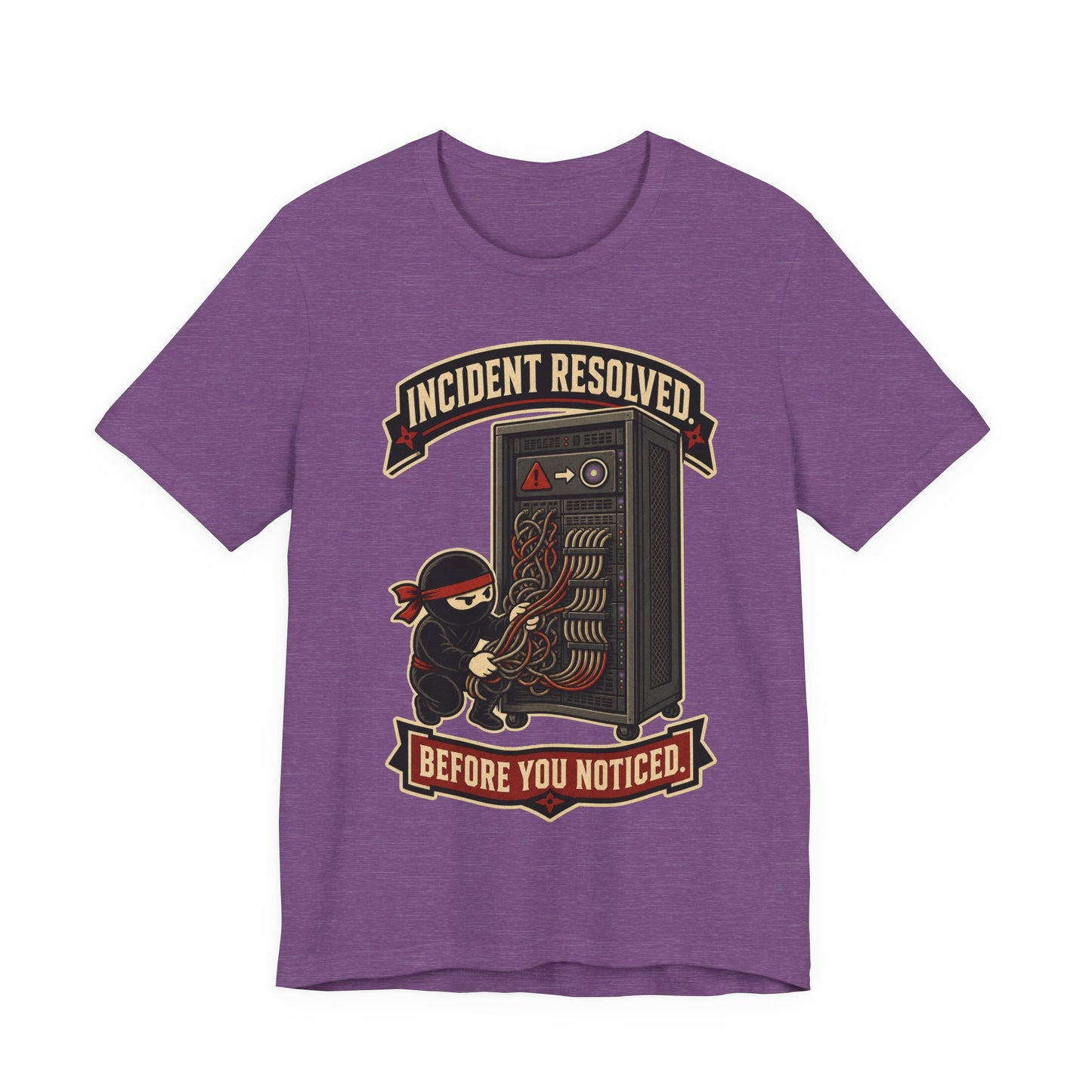 Incident Resolved Before You Noticed Funny Ninja Office Shirt | Khai Studio