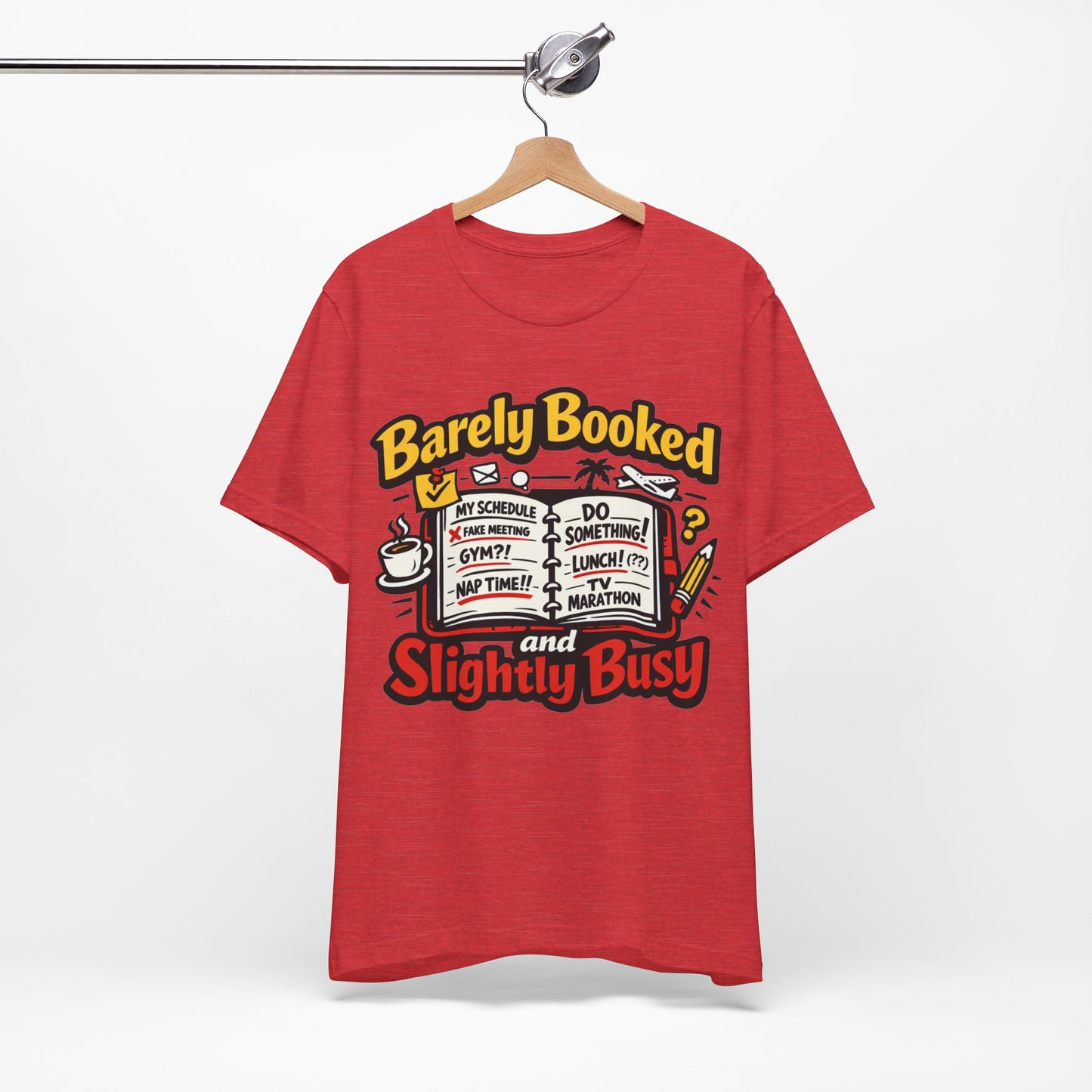 Barely Booked and Slightly Busy Funny Burnout Shirt | Khai Studio