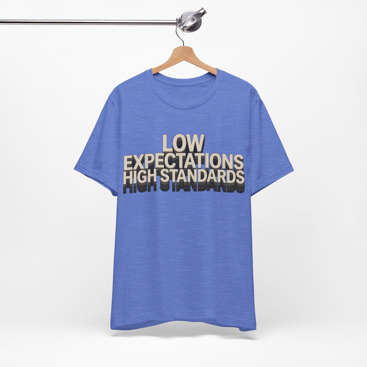 Low Expectations High Standards Funny Deadpan Shirt | Khai Studio