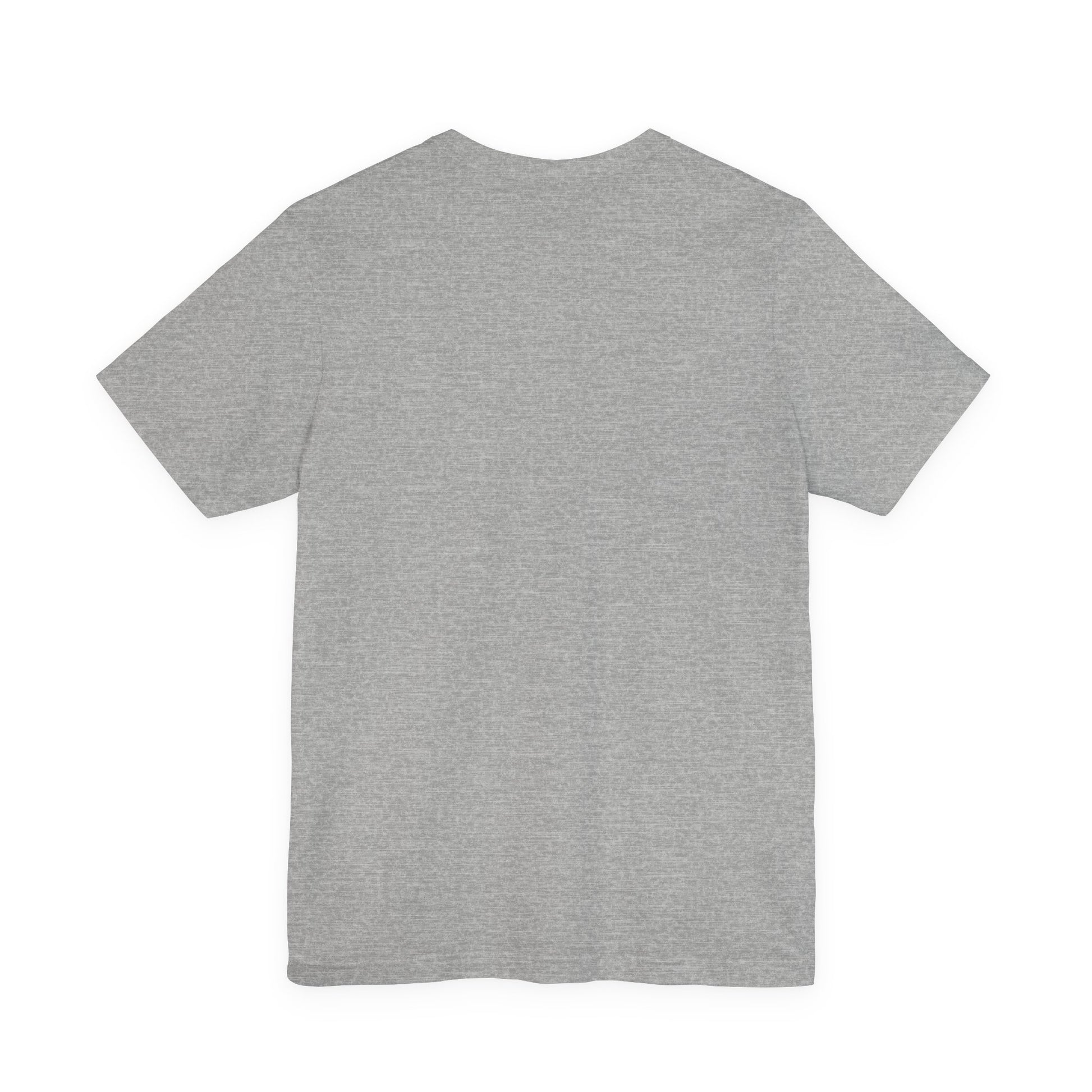 Red Bella+Canvas 3001 unisex tee with Rockstar Ninja Developer graphic and text design, lifestyle view