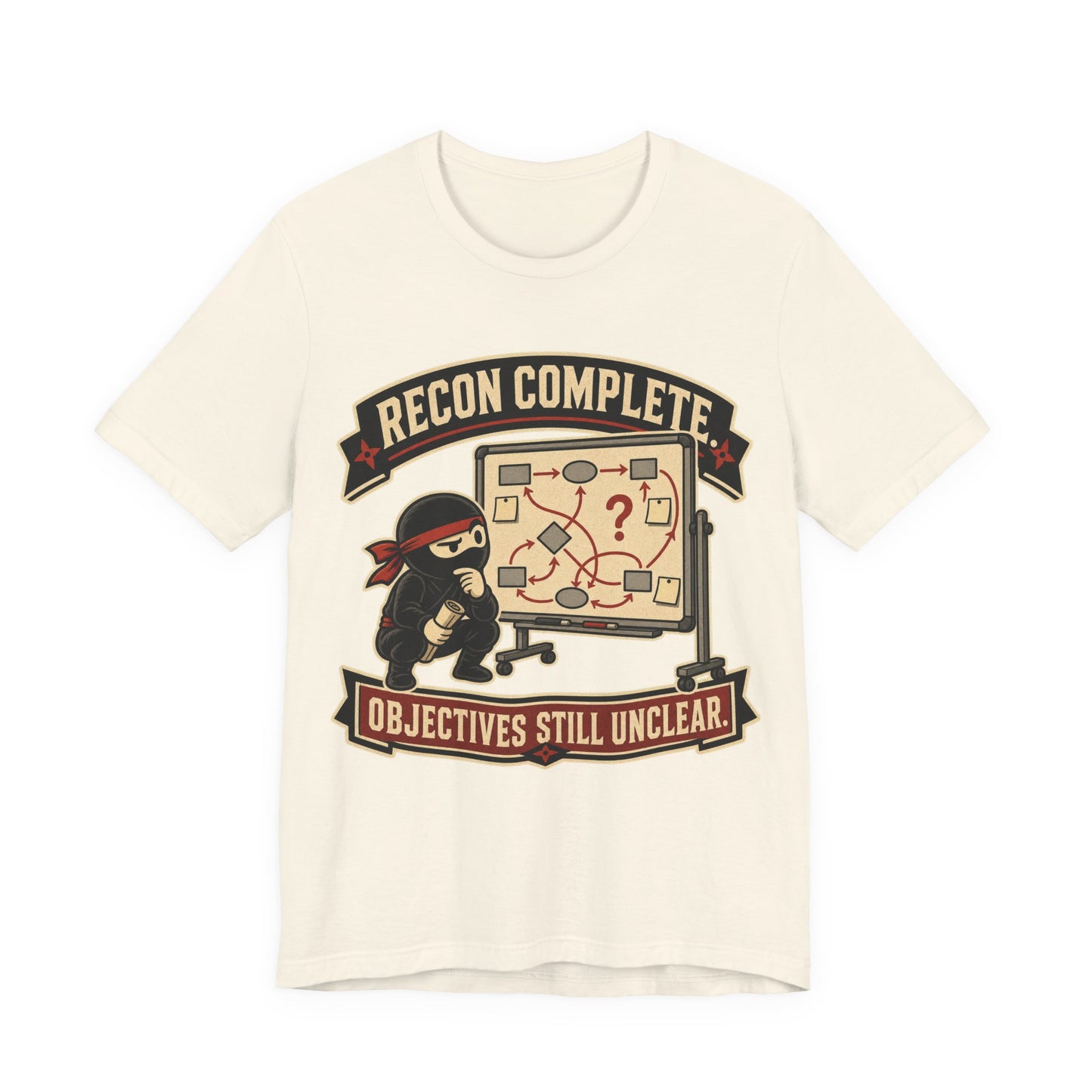 Recon Complete Objectives Still Unclear Funny Ninja Office Shirt | Khai Studio