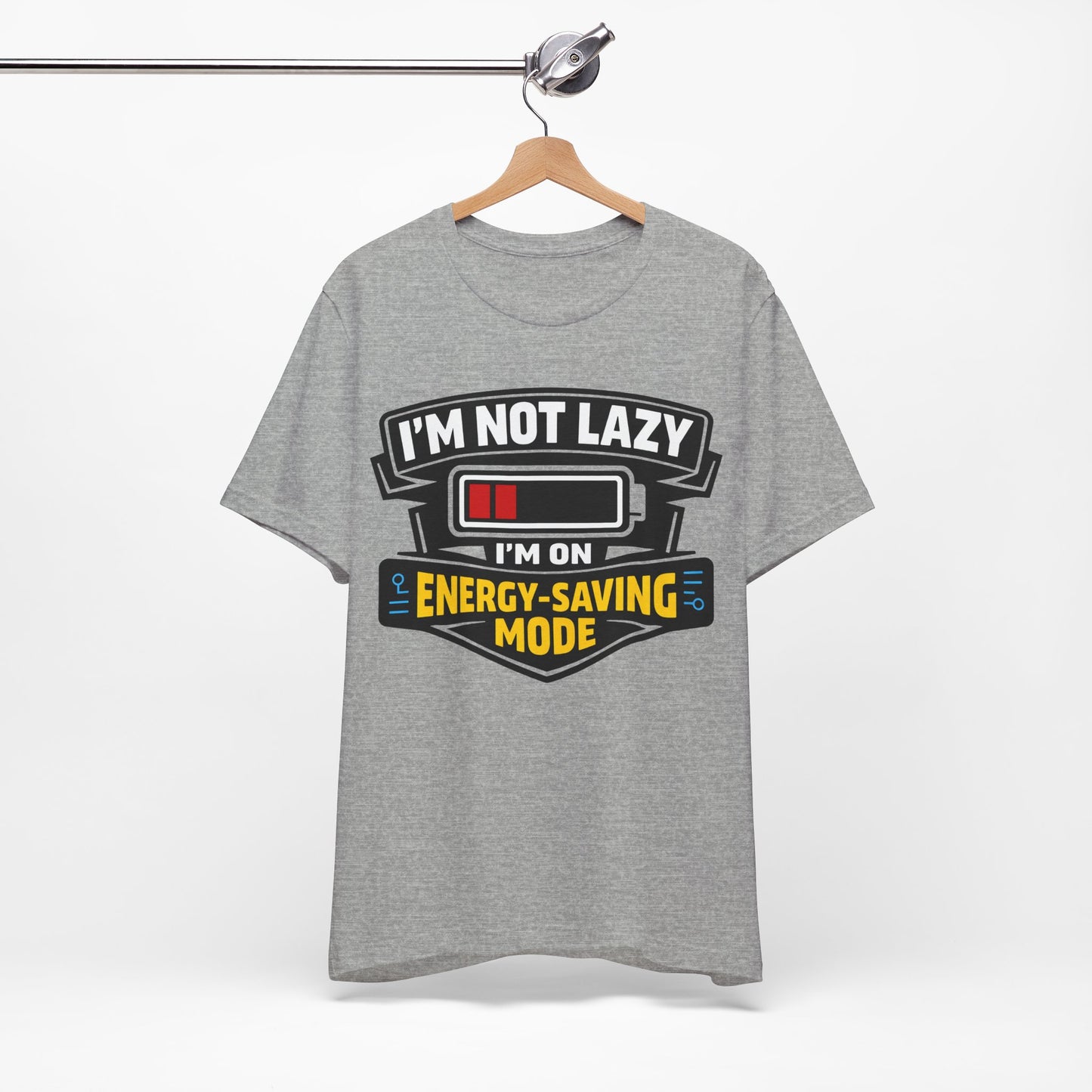 I'm Not Lazy I'm on Energy-Saving Mode Funny Shirt | Khai Studio