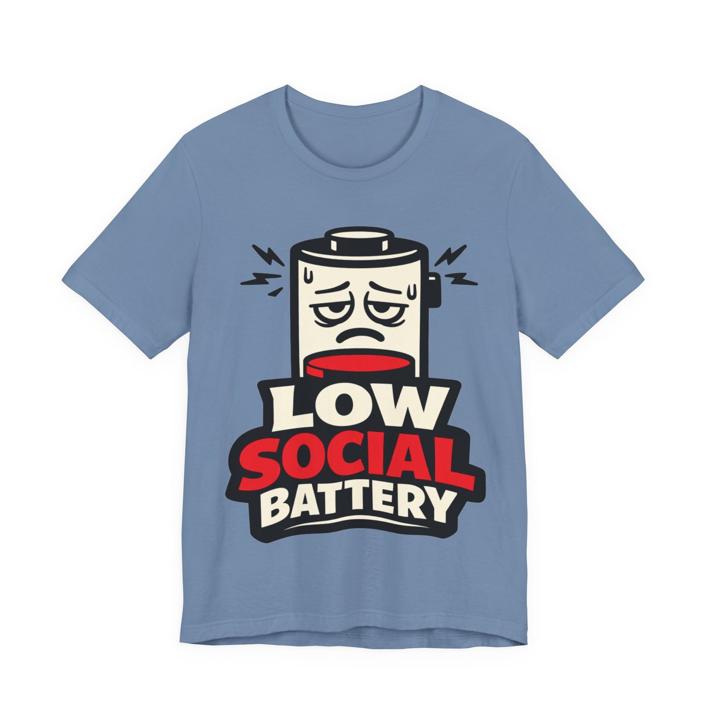 Low Social Battery Funny Introvert Shirt | Khai Studio