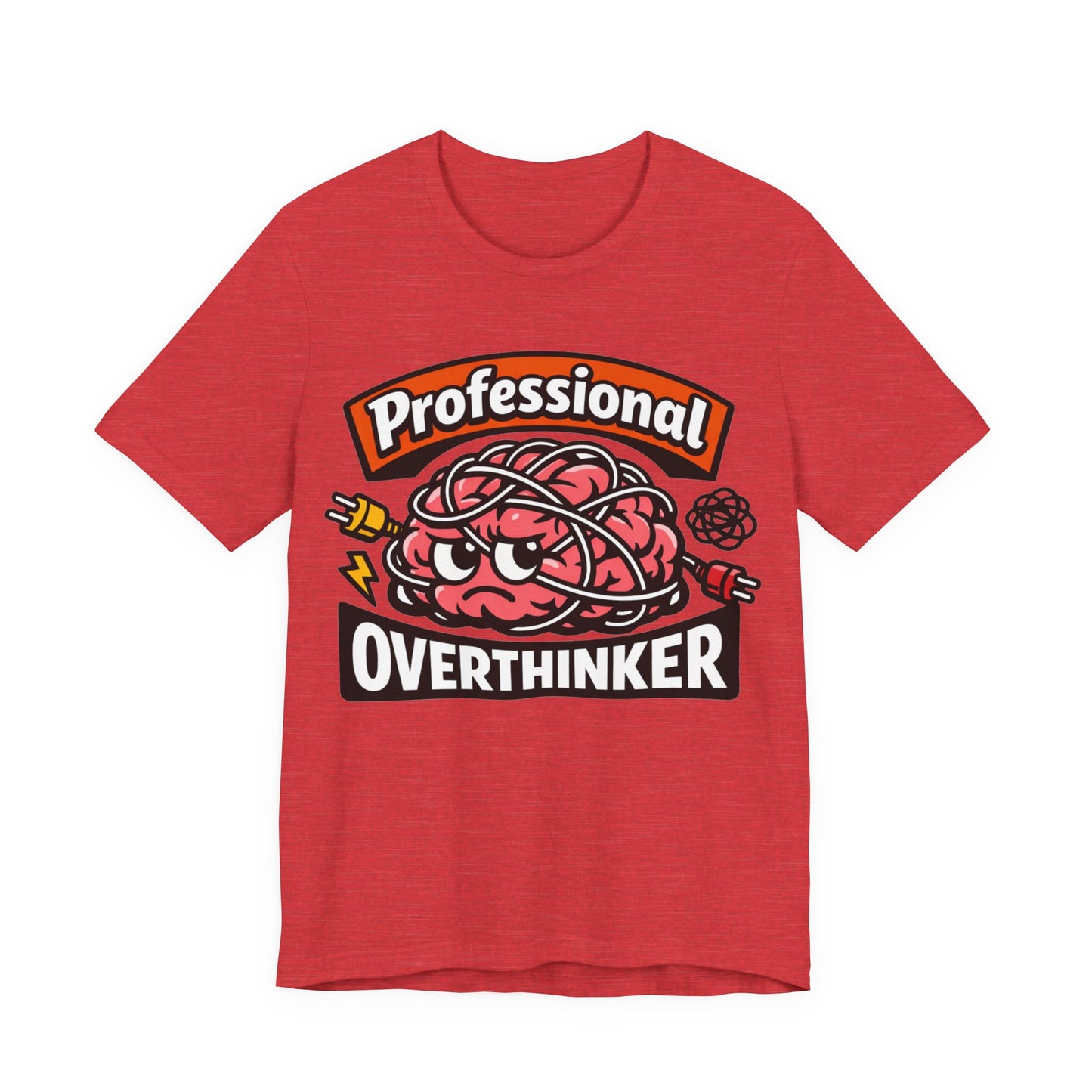 Professional Overthinker Funny Burnout Shirt | Khai Studio