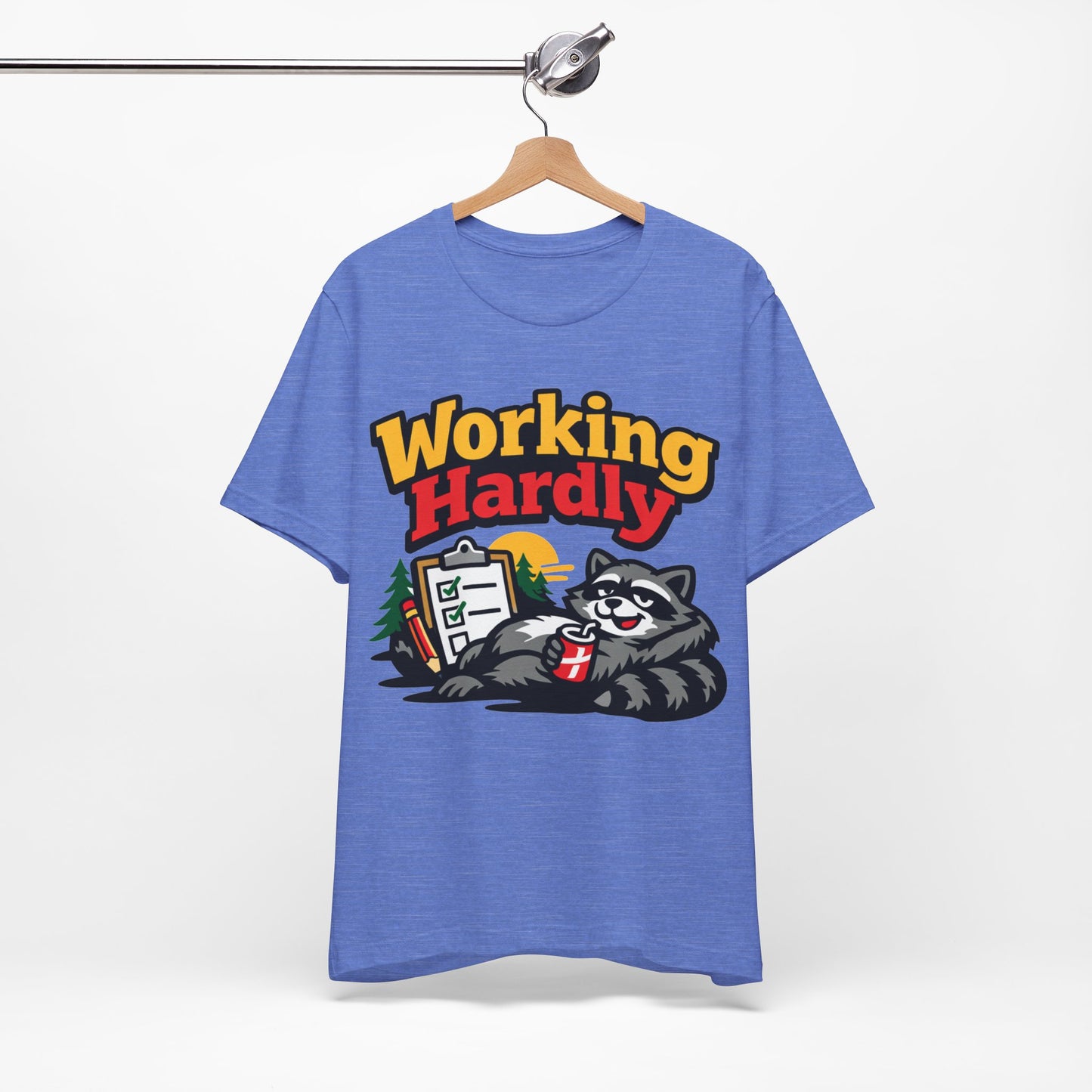 Working Hardly Funny Burnout Shirt | Khai Studio