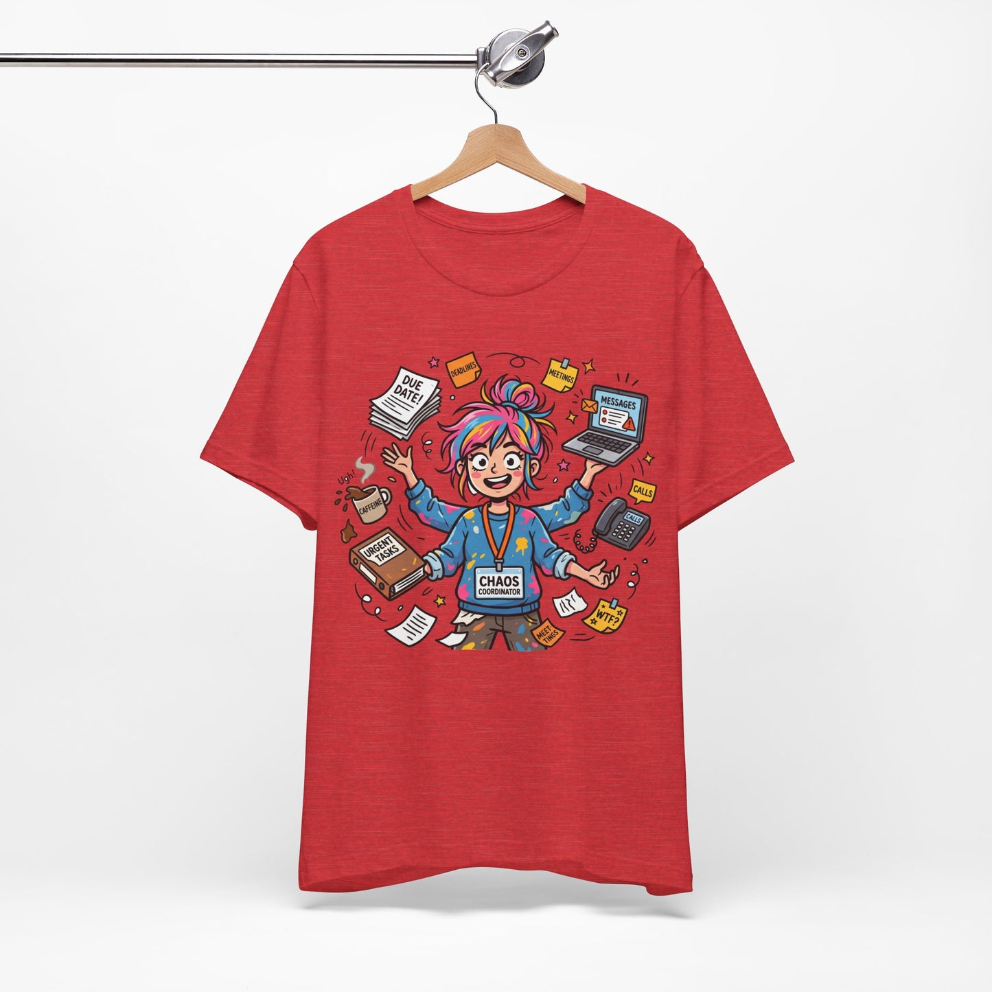 Chaos Coordinator (Feral Edition) Funny Burnout Shirt | Khai Studio