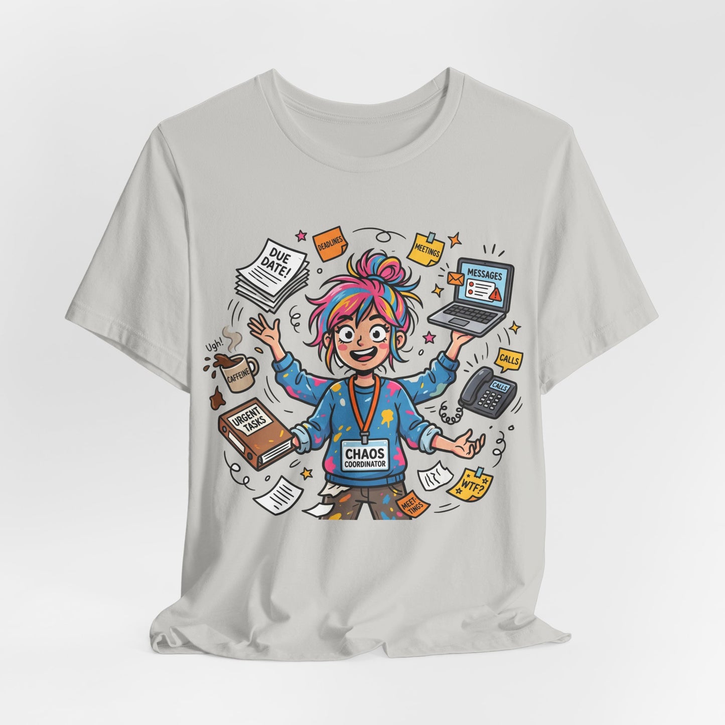 Chaos Coordinator (Feral Edition) Funny Burnout Shirt | Khai Studio