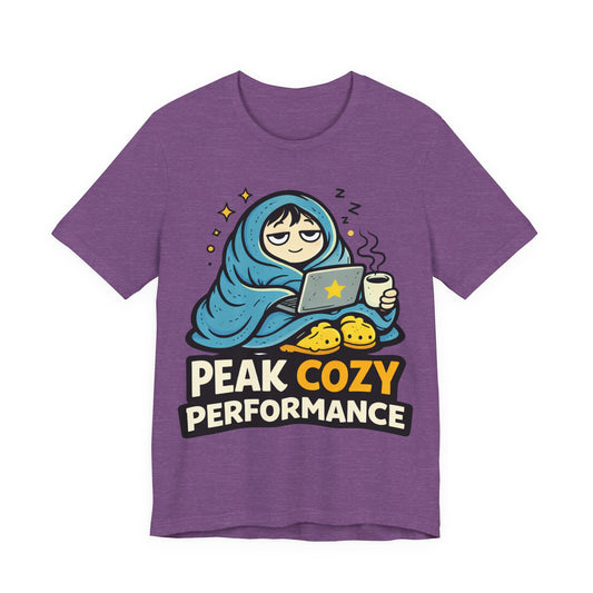 Peak Cozy Performance Funny Introvert Shirt | Khai Studio