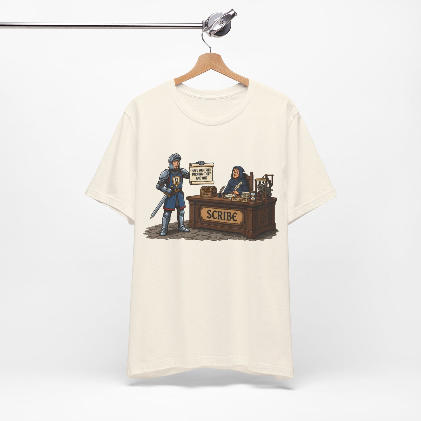 Help Desk Have You Tried Turning It Off and On Funny Burnout Shirt | Khai Studio