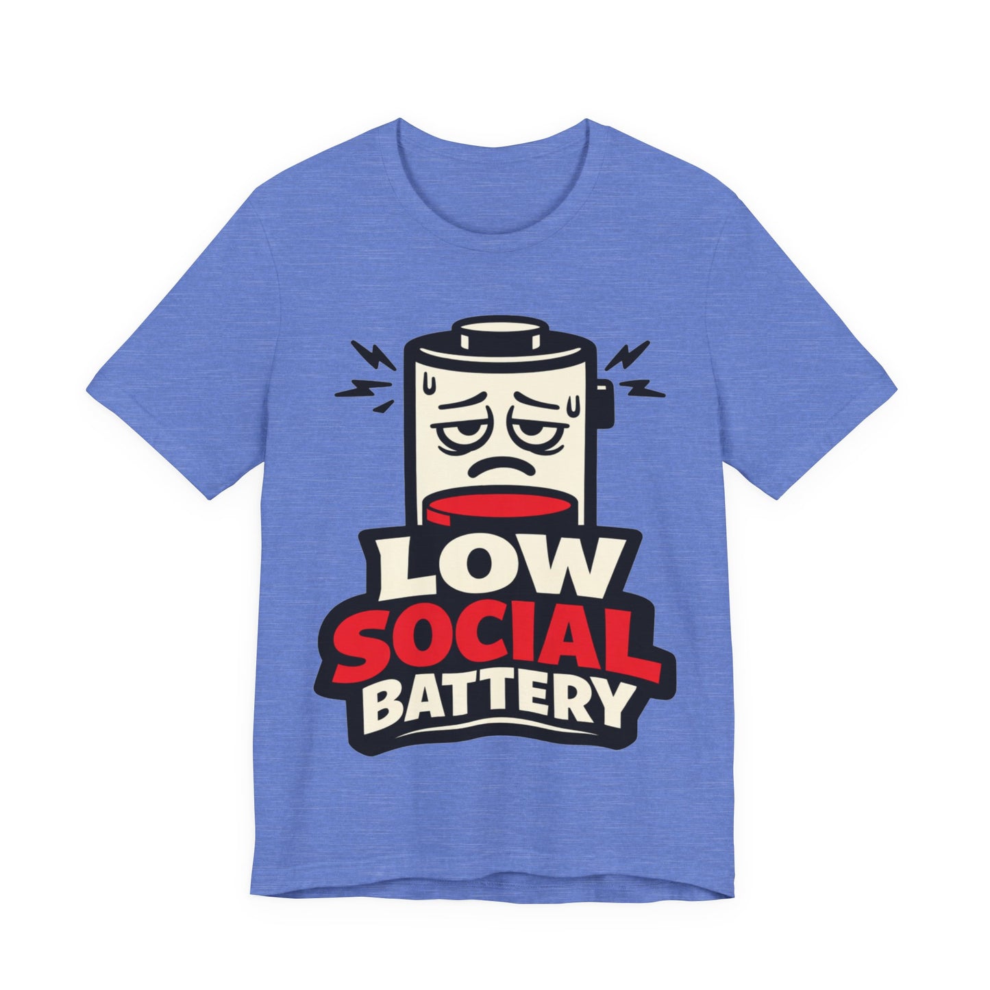 Low Social Battery Funny Introvert Shirt | Khai Studio