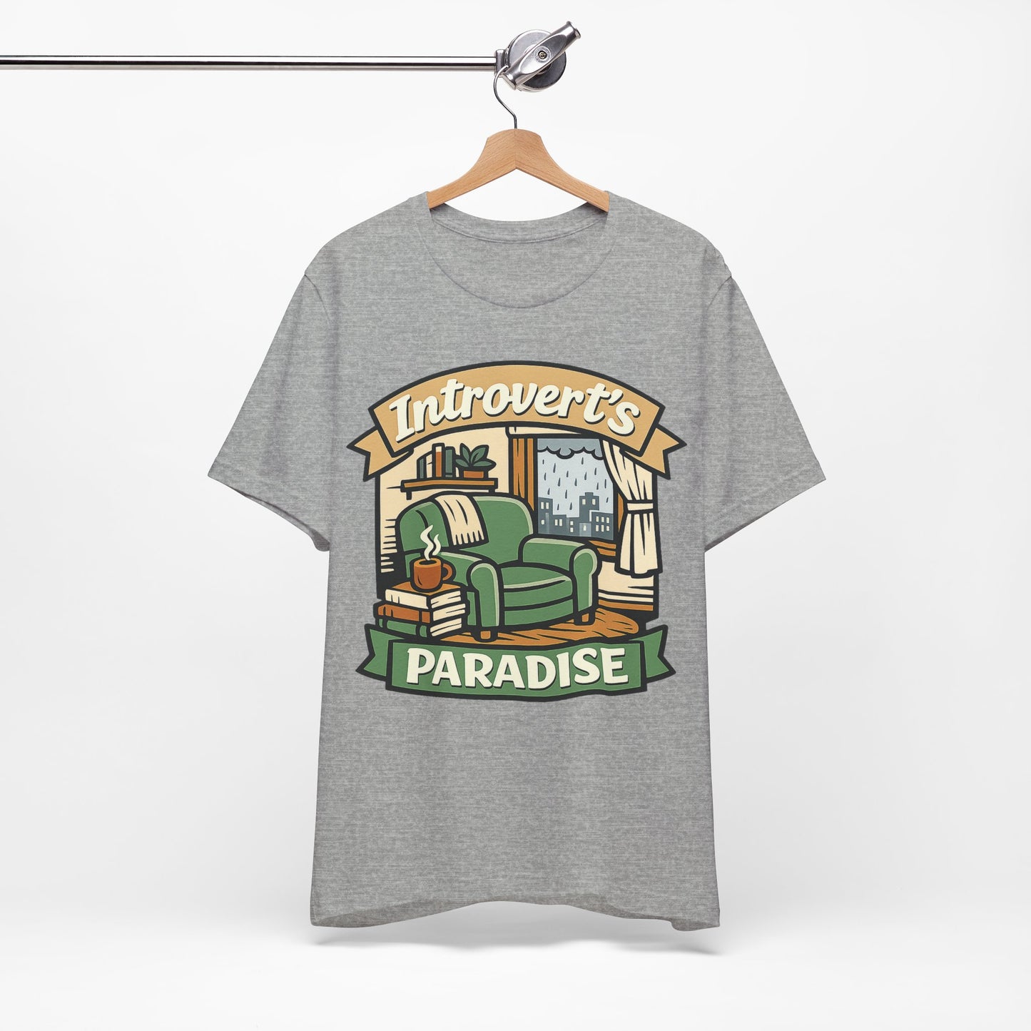 Introvert's Paradise Funny Introvert Shirt | Khai Studio