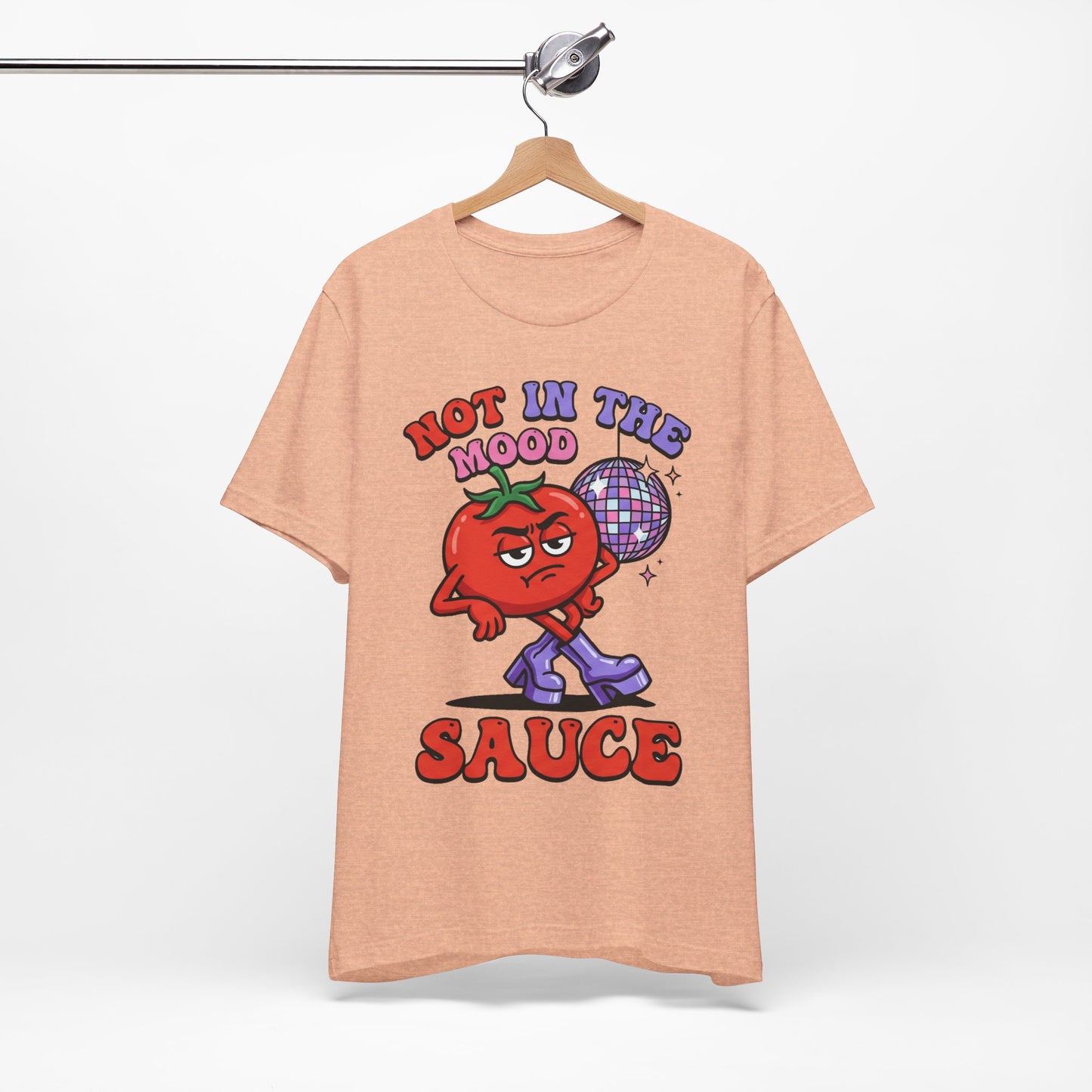 Not in the Mood Sauce Funny Burnout Shirt | Khai Studio