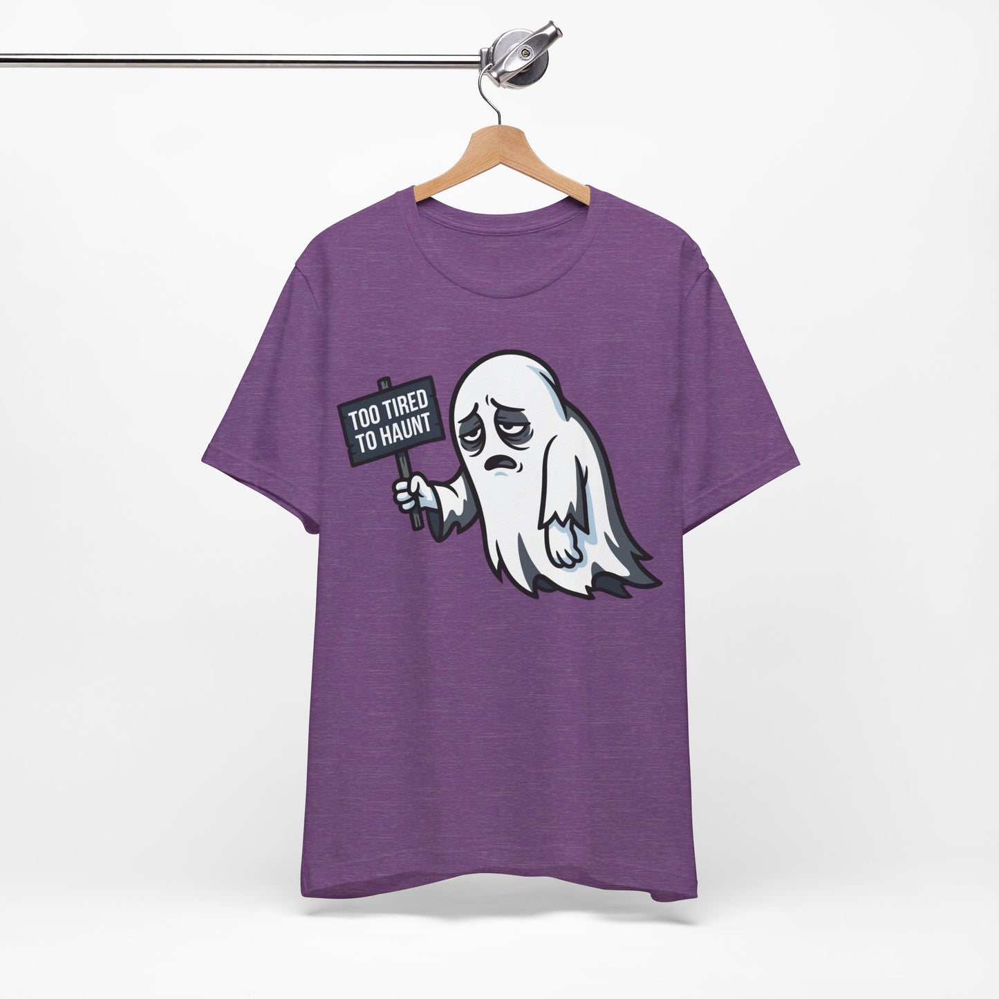 Too Tired to Haunt Funny Burnout Shirt | Khai Studio