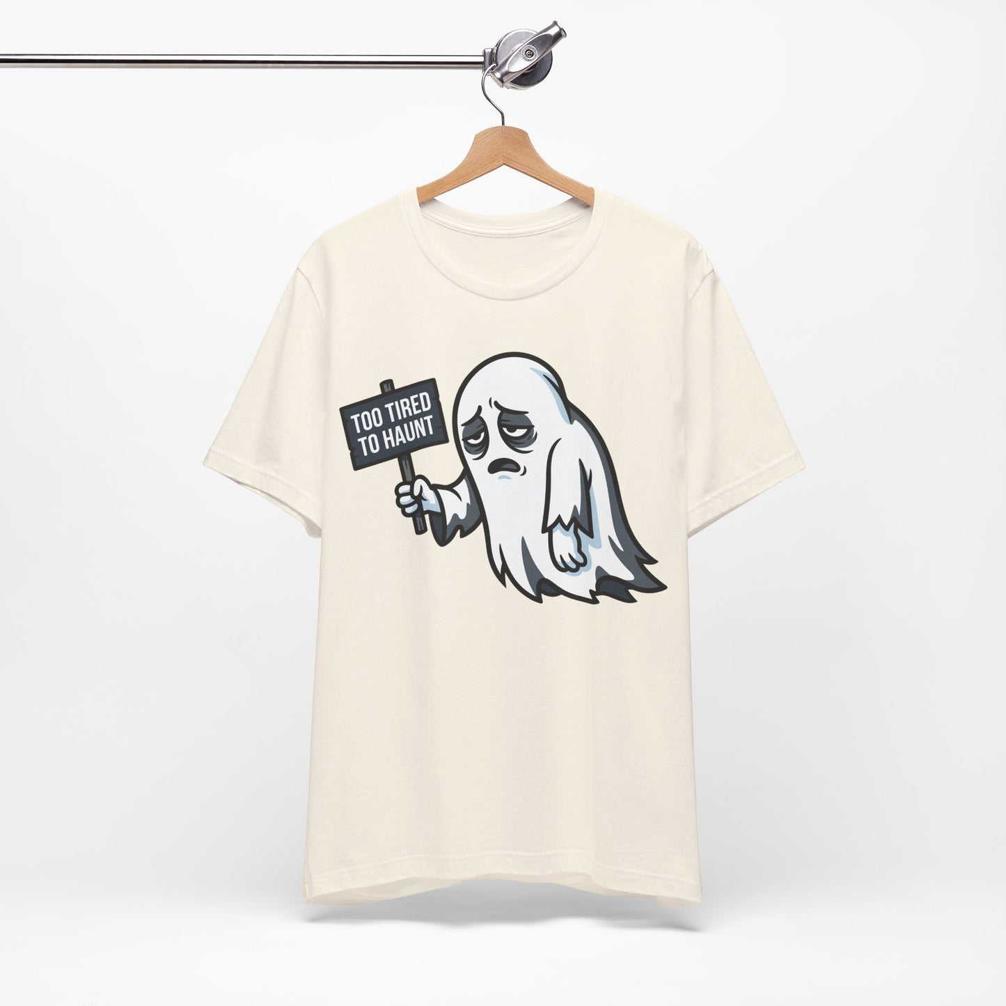 Too Tired to Haunt Funny Burnout Shirt | Khai Studio