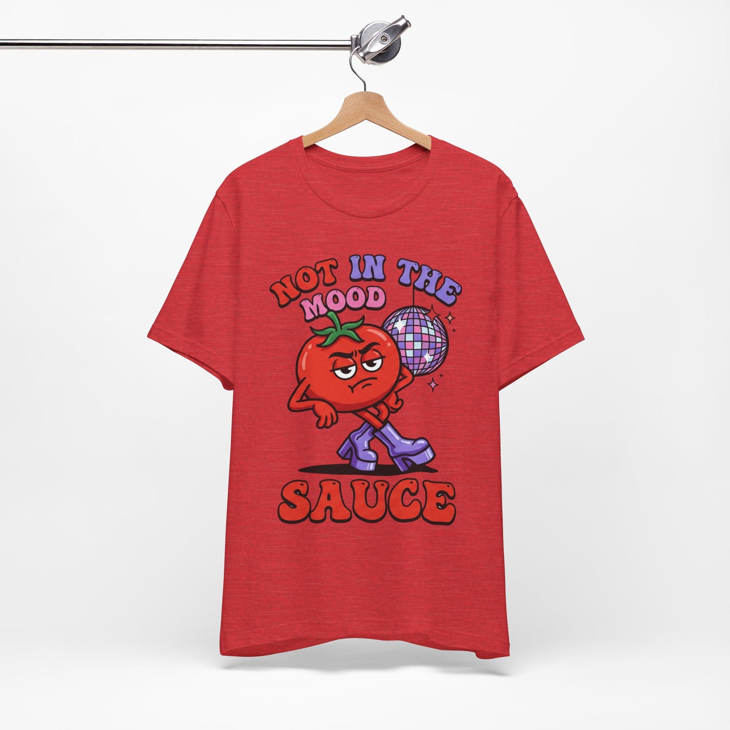 Not in the Mood Sauce Funny Burnout Shirt | Khai Studio