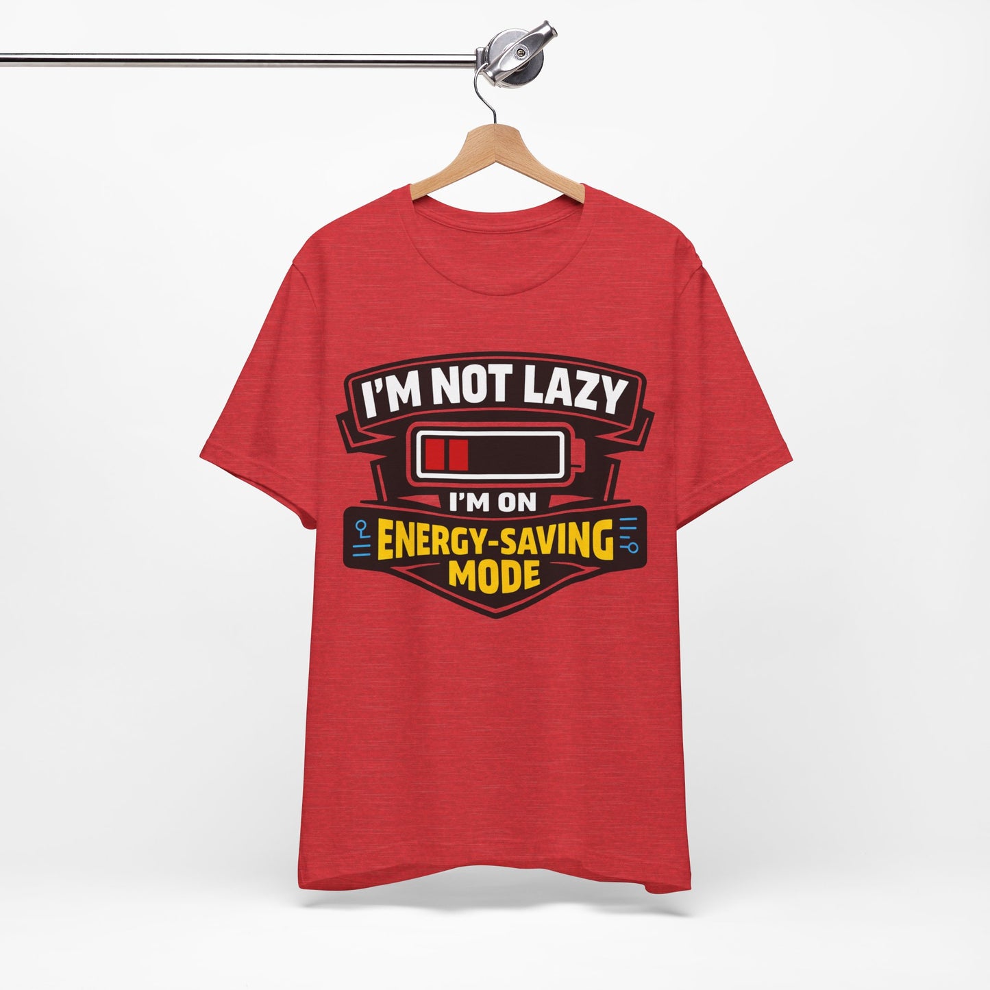 I'm Not Lazy I'm on Energy-Saving Mode Funny Shirt | Khai Studio