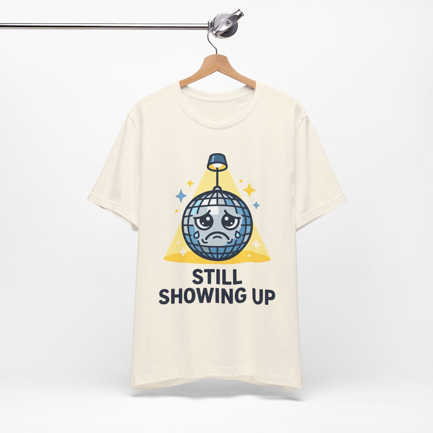 Still Showing Up Funny Burnout Shirt | Khai Studio