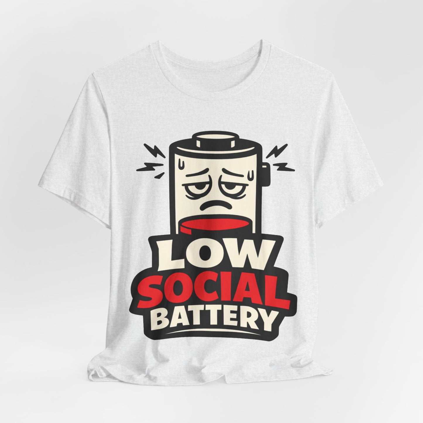 Low Social Battery Funny Introvert Shirt | Khai Studio