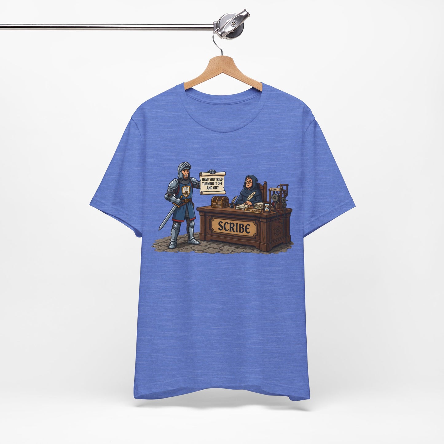Help Desk Have You Tried Turning It Off and On Funny Burnout Shirt | Khai Studio