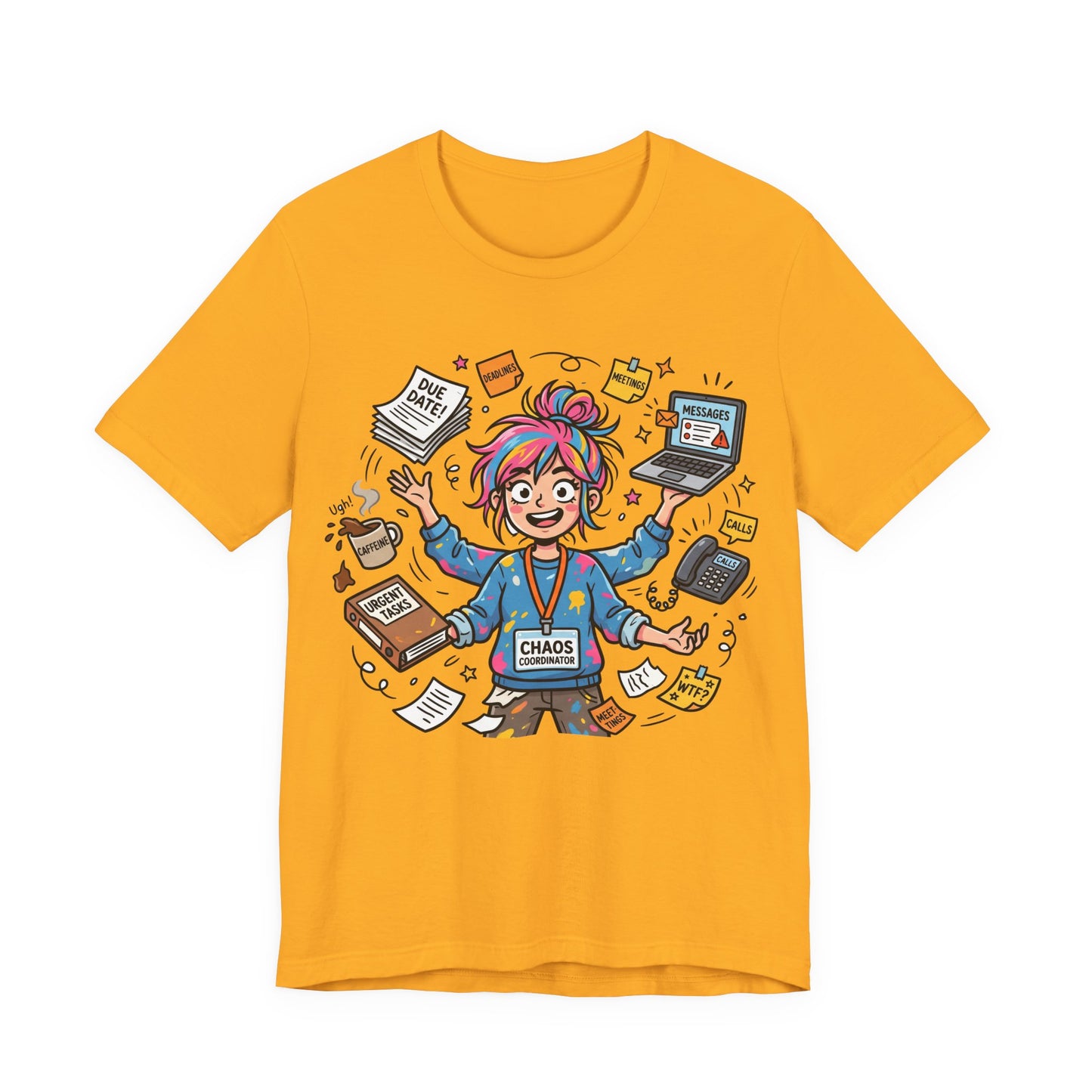 Chaos Coordinator (Feral Edition) Funny Burnout Shirt | Khai Studio