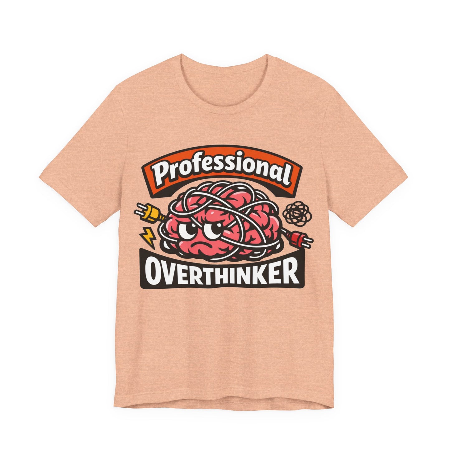 Professional Overthinker Funny Burnout Shirt | Khai Studio