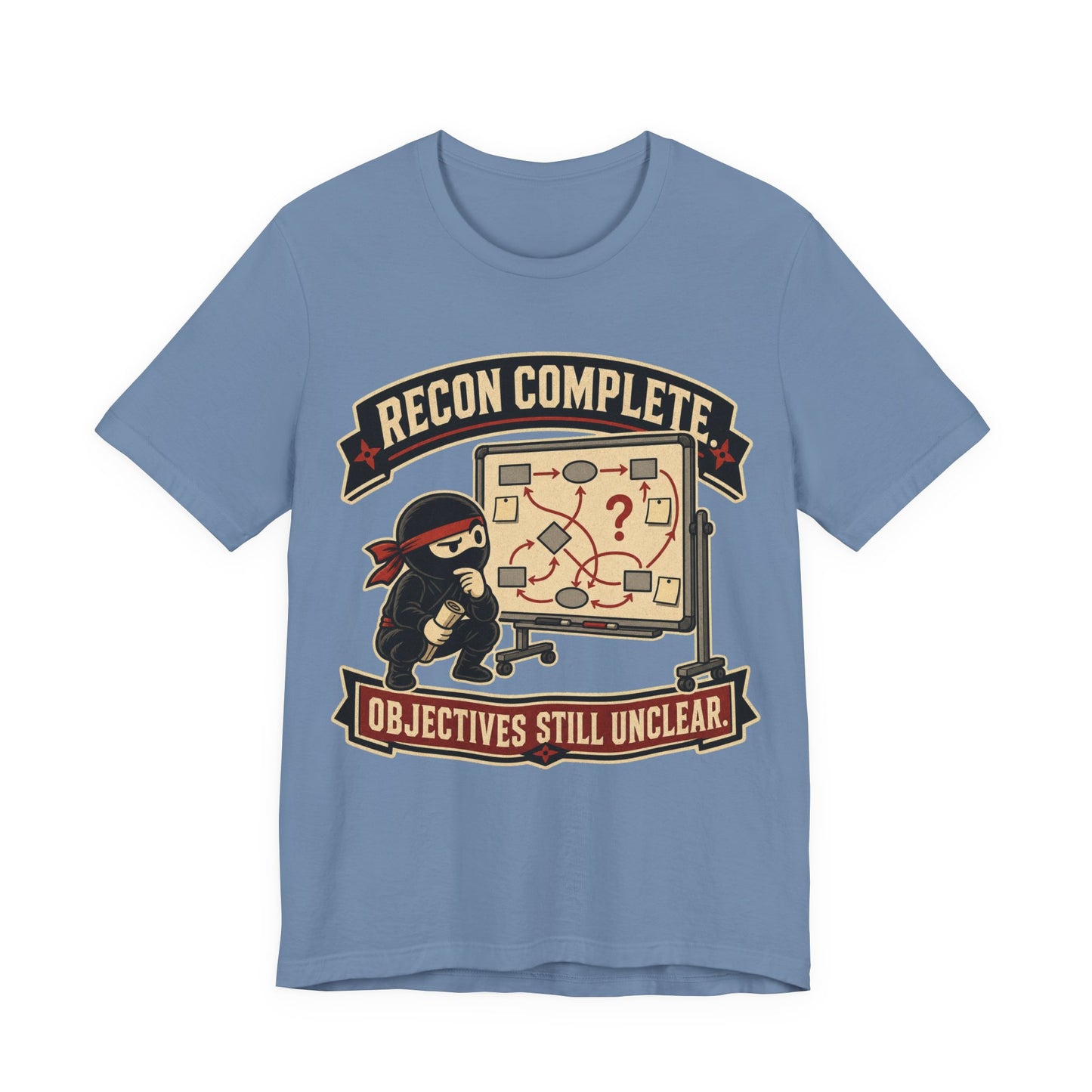 Recon Complete Objectives Still Unclear Funny Ninja Office Shirt | Khai Studio
