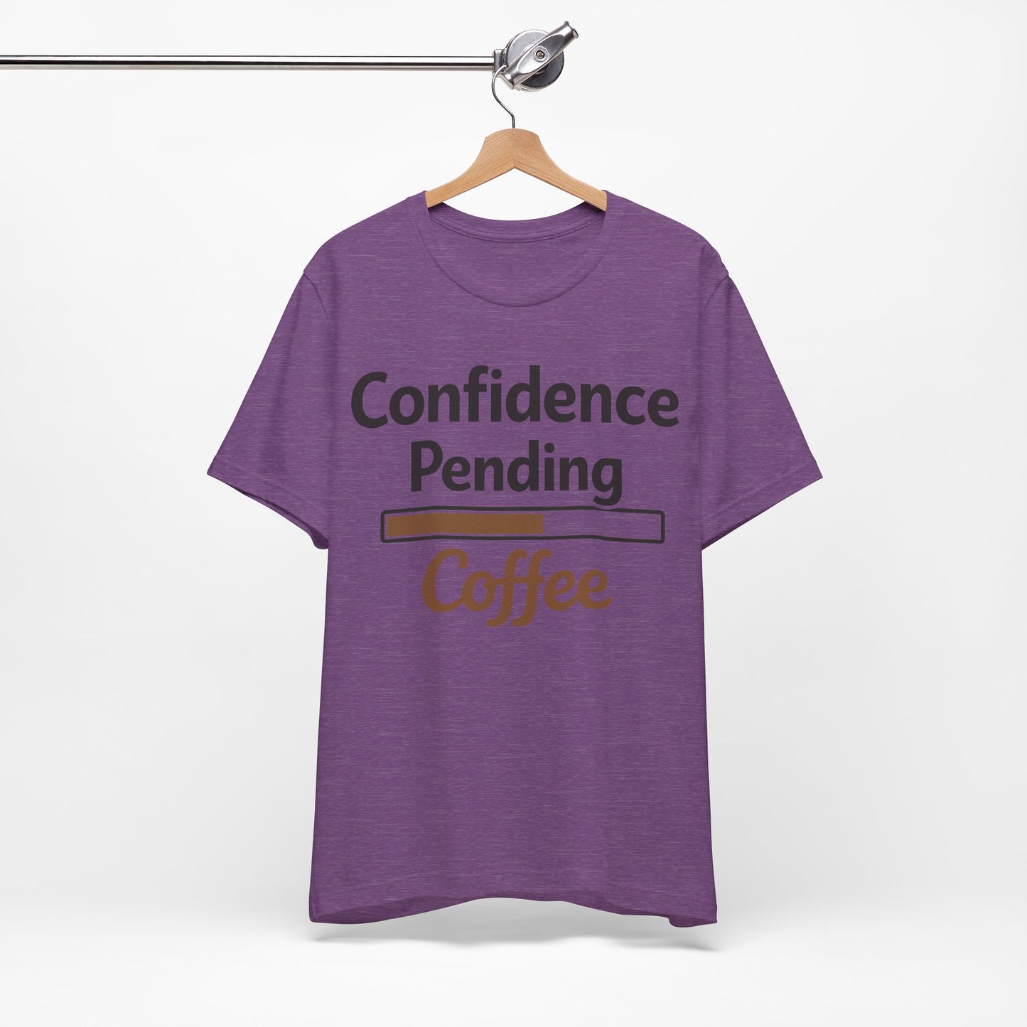 Confidence Pending Coffee Funny Burnout Shirt | Khai Studio