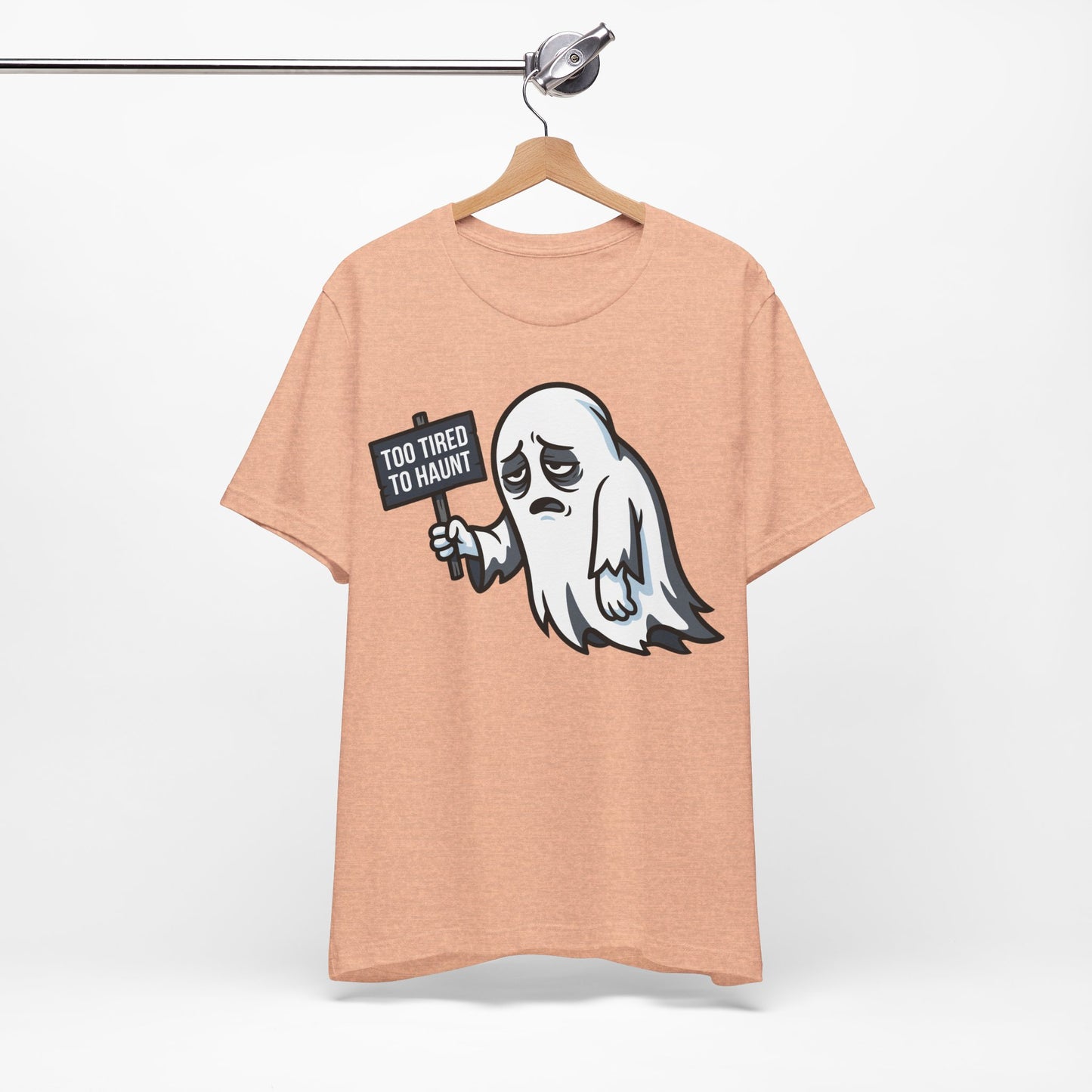 Too Tired to Haunt Funny Burnout Shirt | Khai Studio