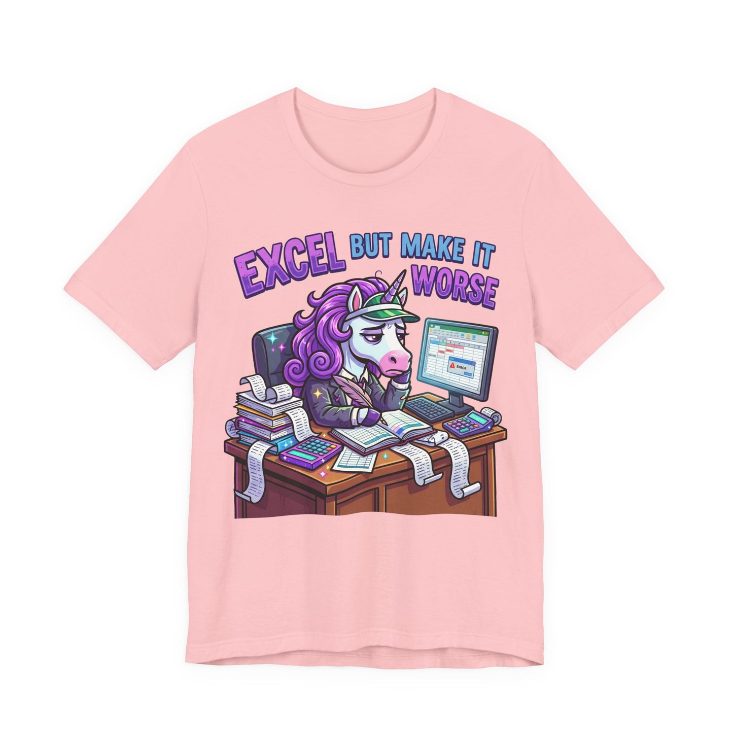 Excel But Make It Worse Funny Burnout Shirt | Khai Studio