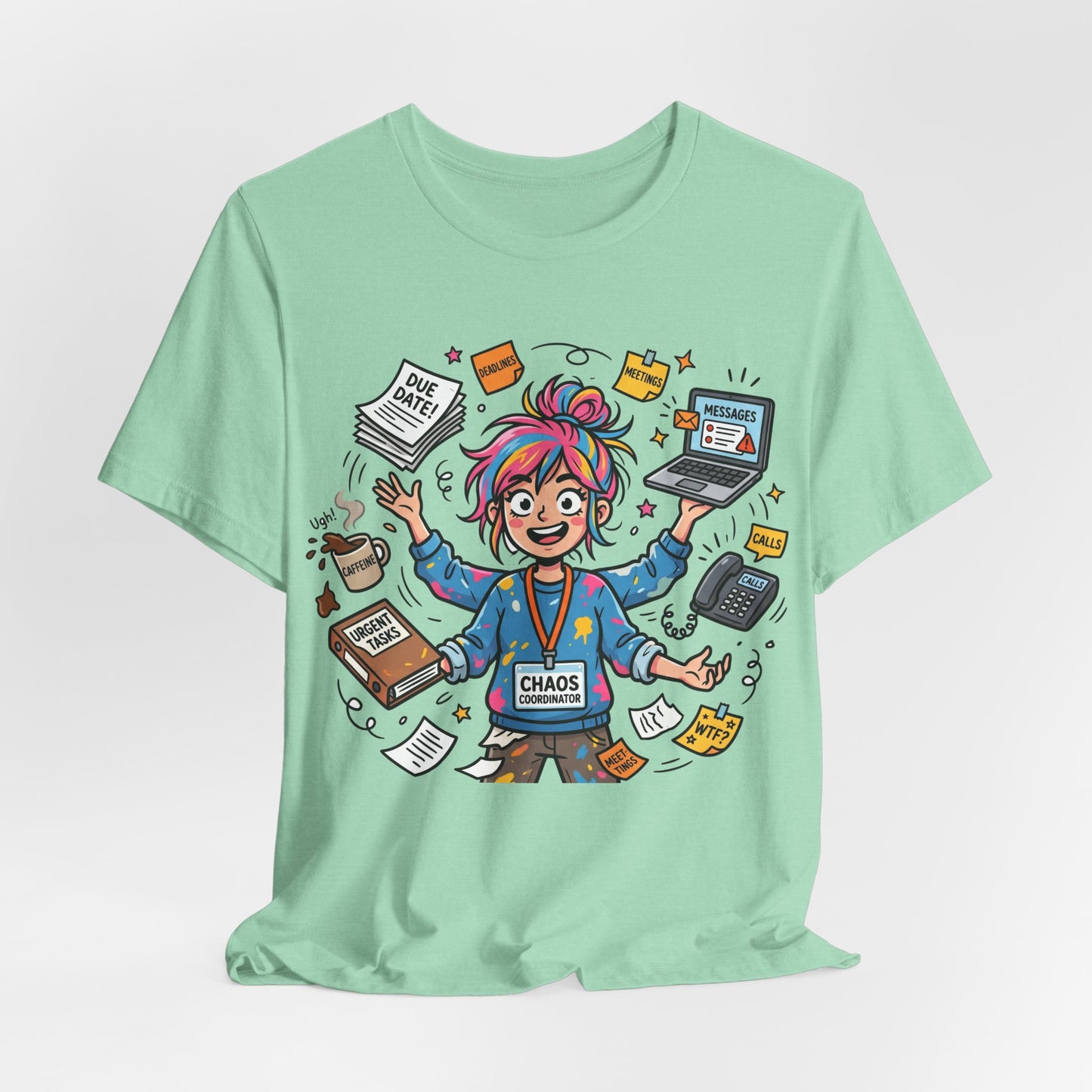 Chaos Coordinator (Feral Edition) Funny Burnout Shirt | Khai Studio